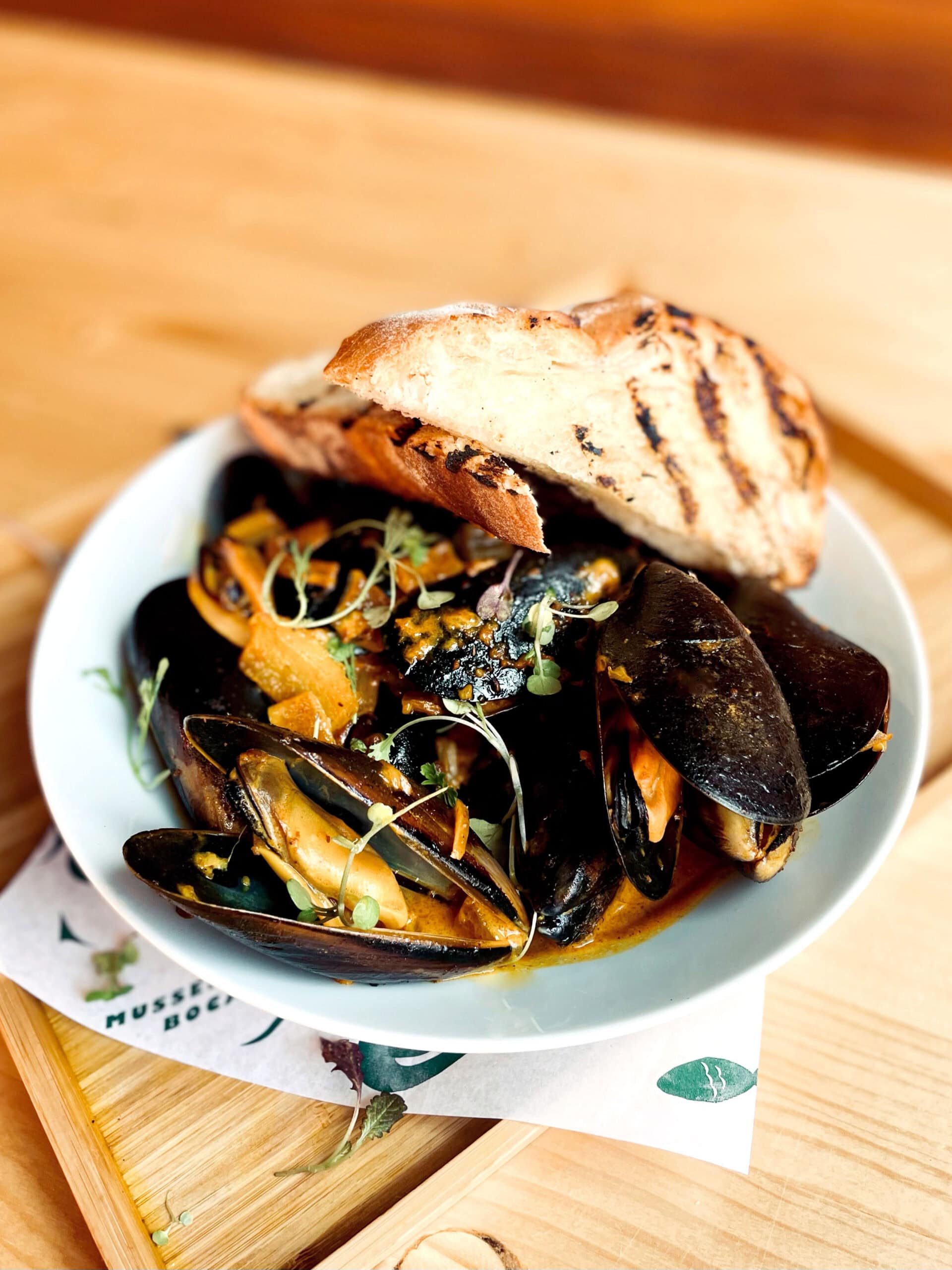 Thai Mussels at Si Sea in Adelaide.