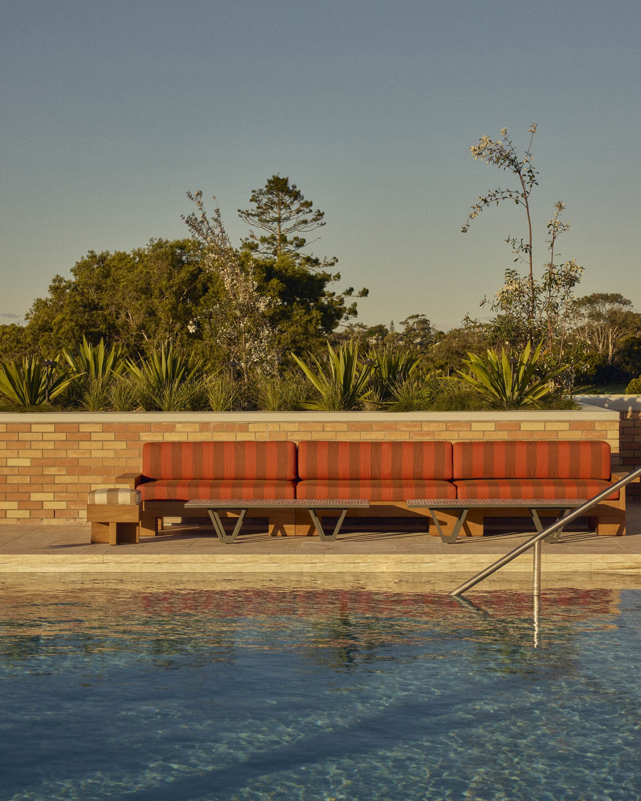 Rooftop pool with sweeping hinterland views at The Bonobo by Raes Byron Bay