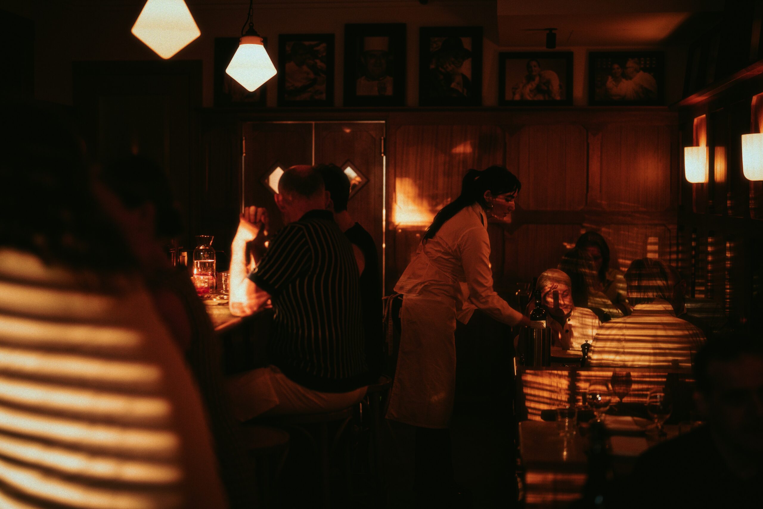 Dining room interior at Joe's Tavern Newtown Sydney