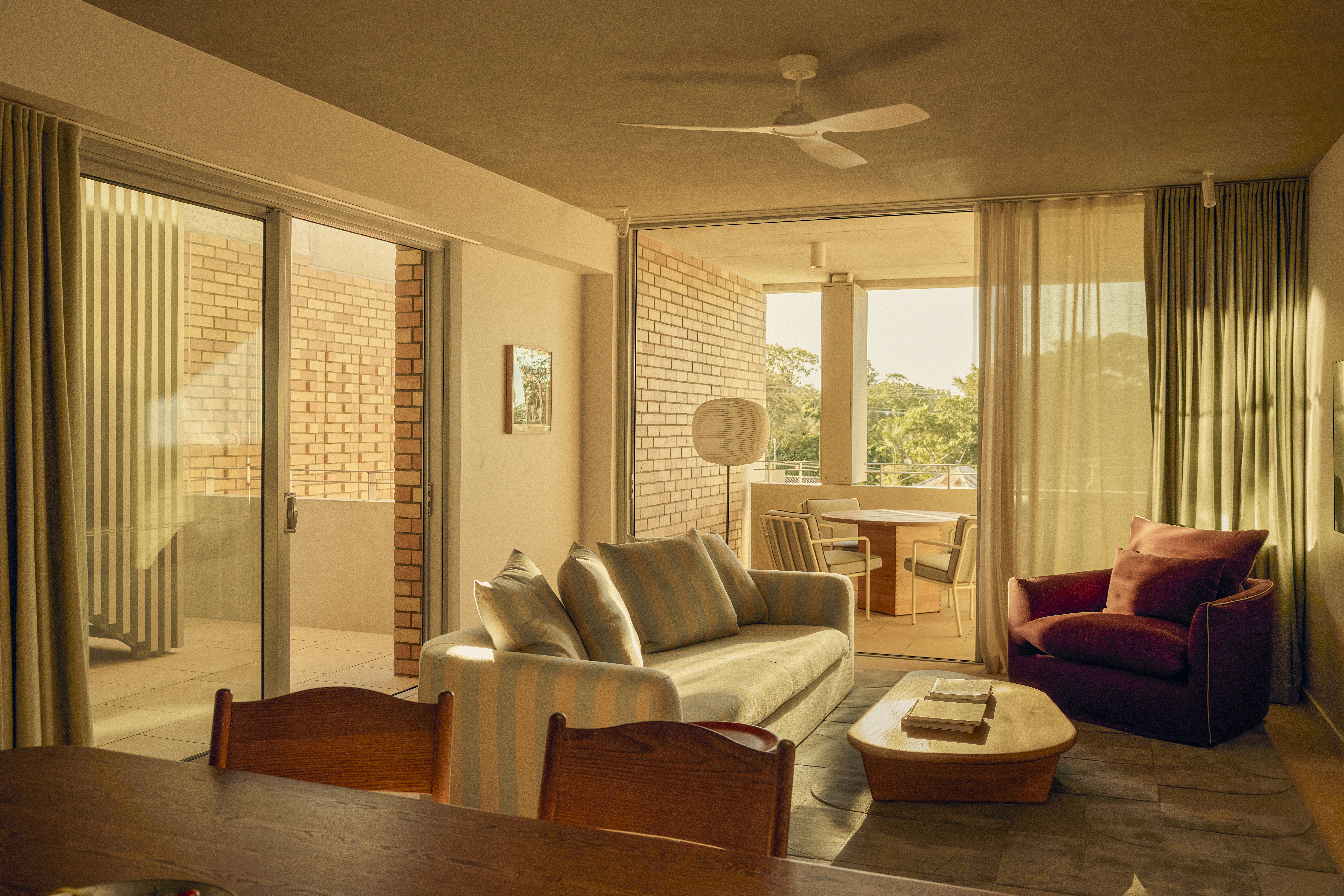 Hotel residence interior at The Bonobo by Raes Byron Bay