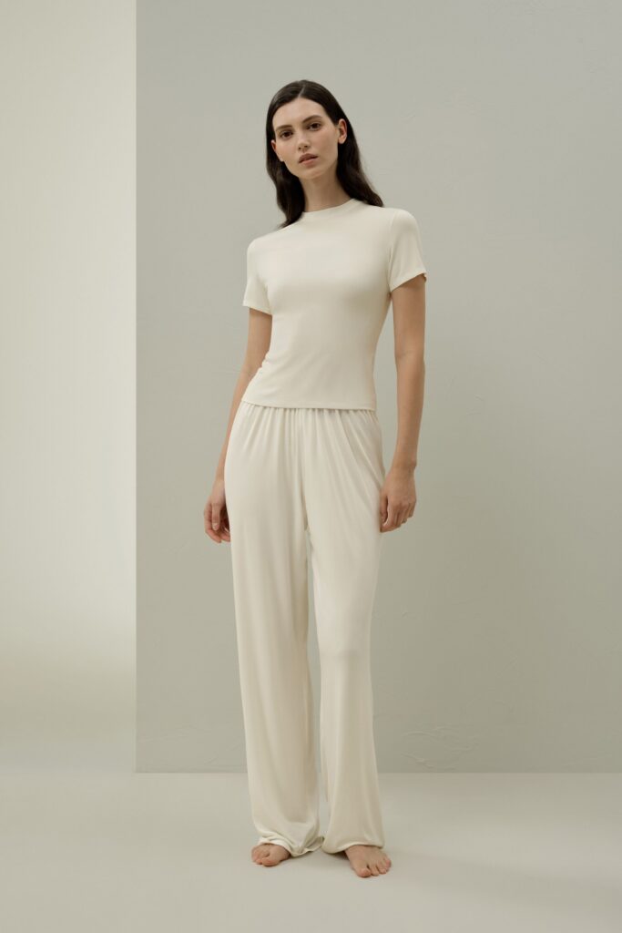 LilySilk Silk Breeze Jersey Lounge Set