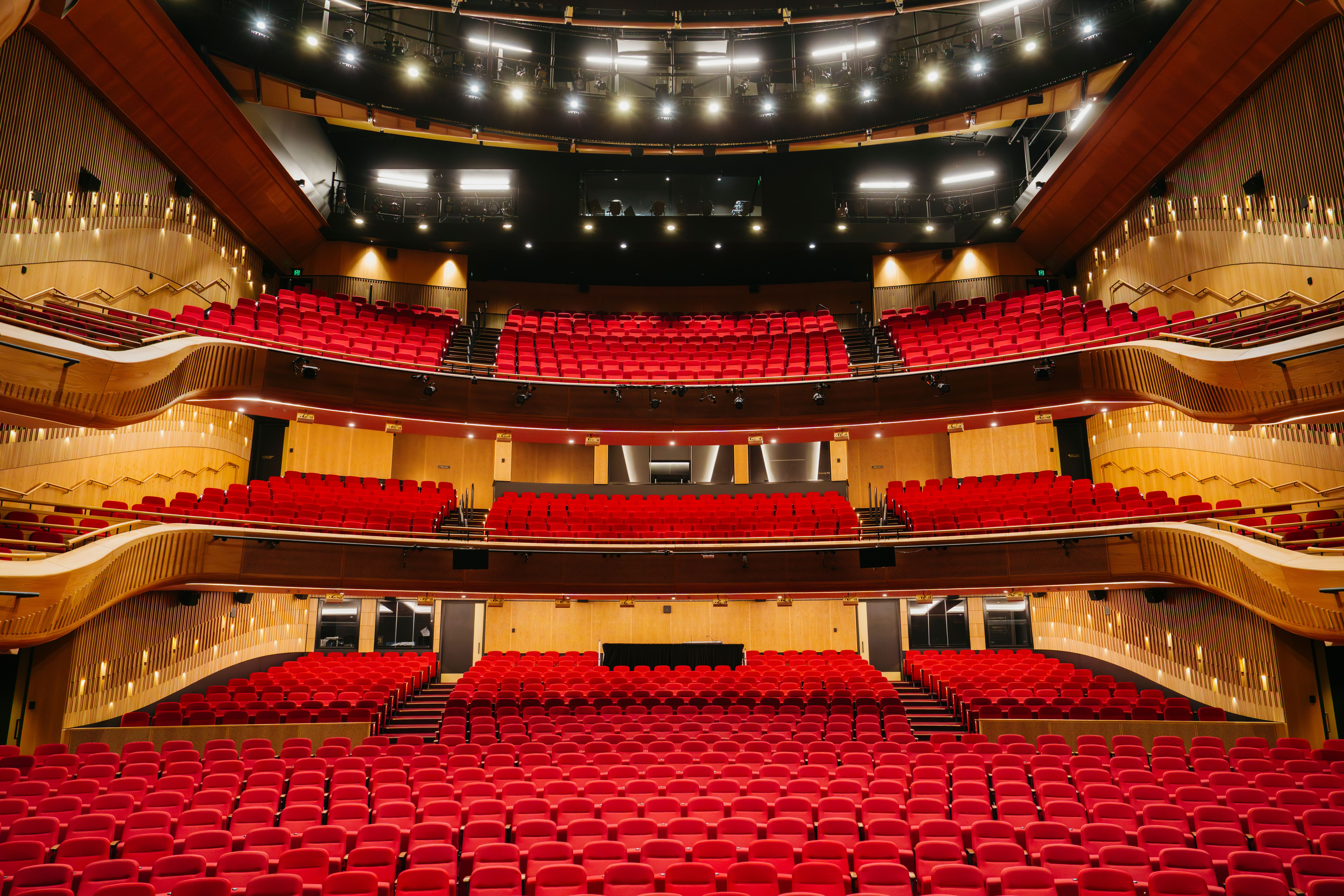 View of Her Majesty's Theatre from stage in Adelaide.