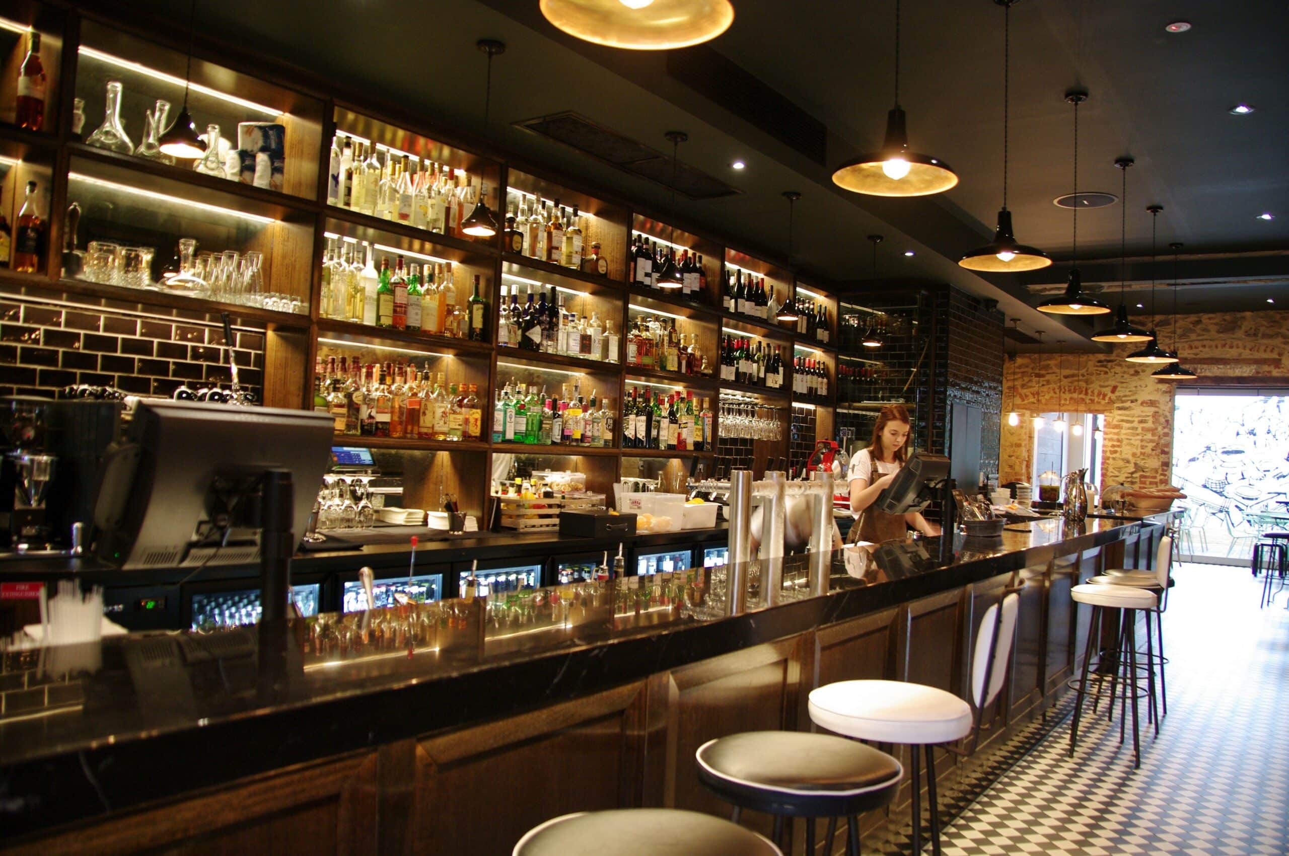 Bar at Bar Torino in Adelaide.