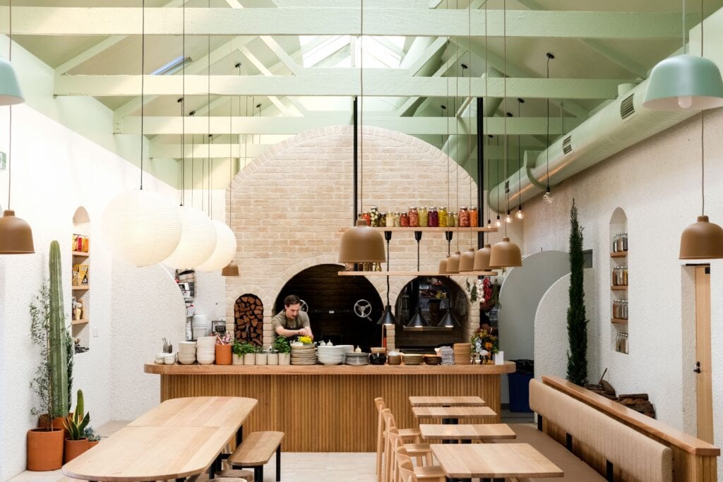 Interiors at Bloom Winwood in Adelaide.