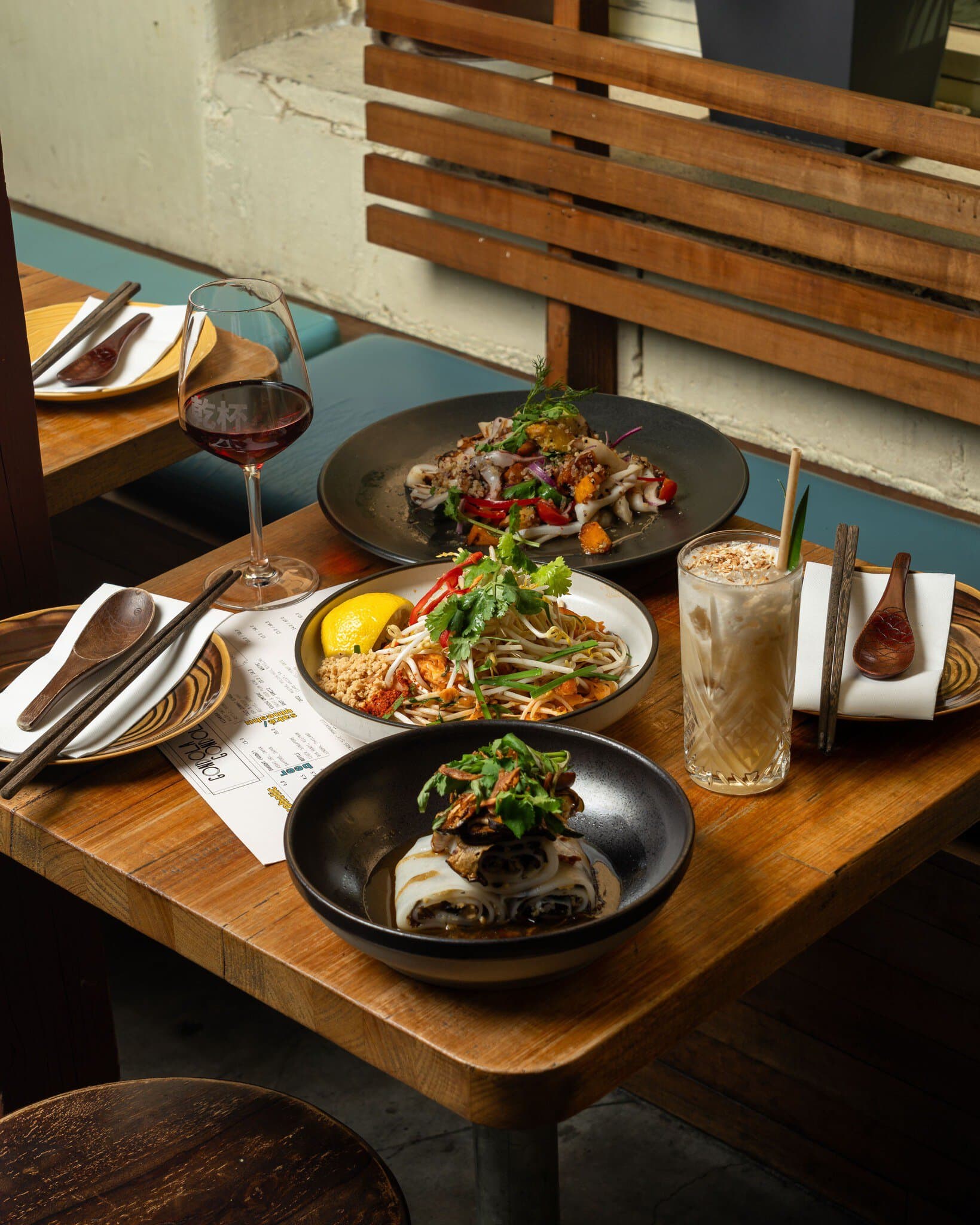 Food at Gondala Gondala in Adelaide.