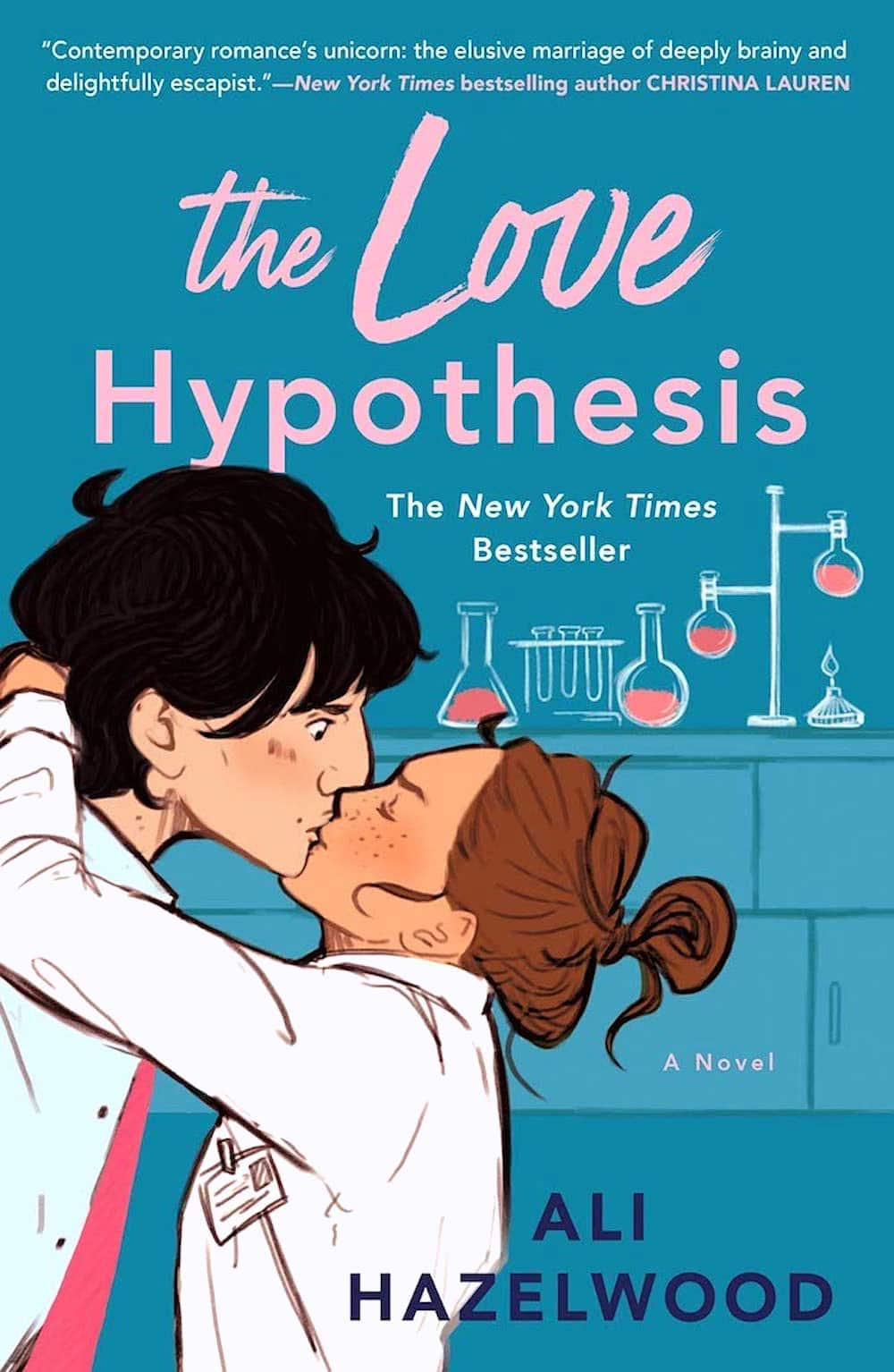 The Love Hypothesis by Ali Hazelwood book cover.