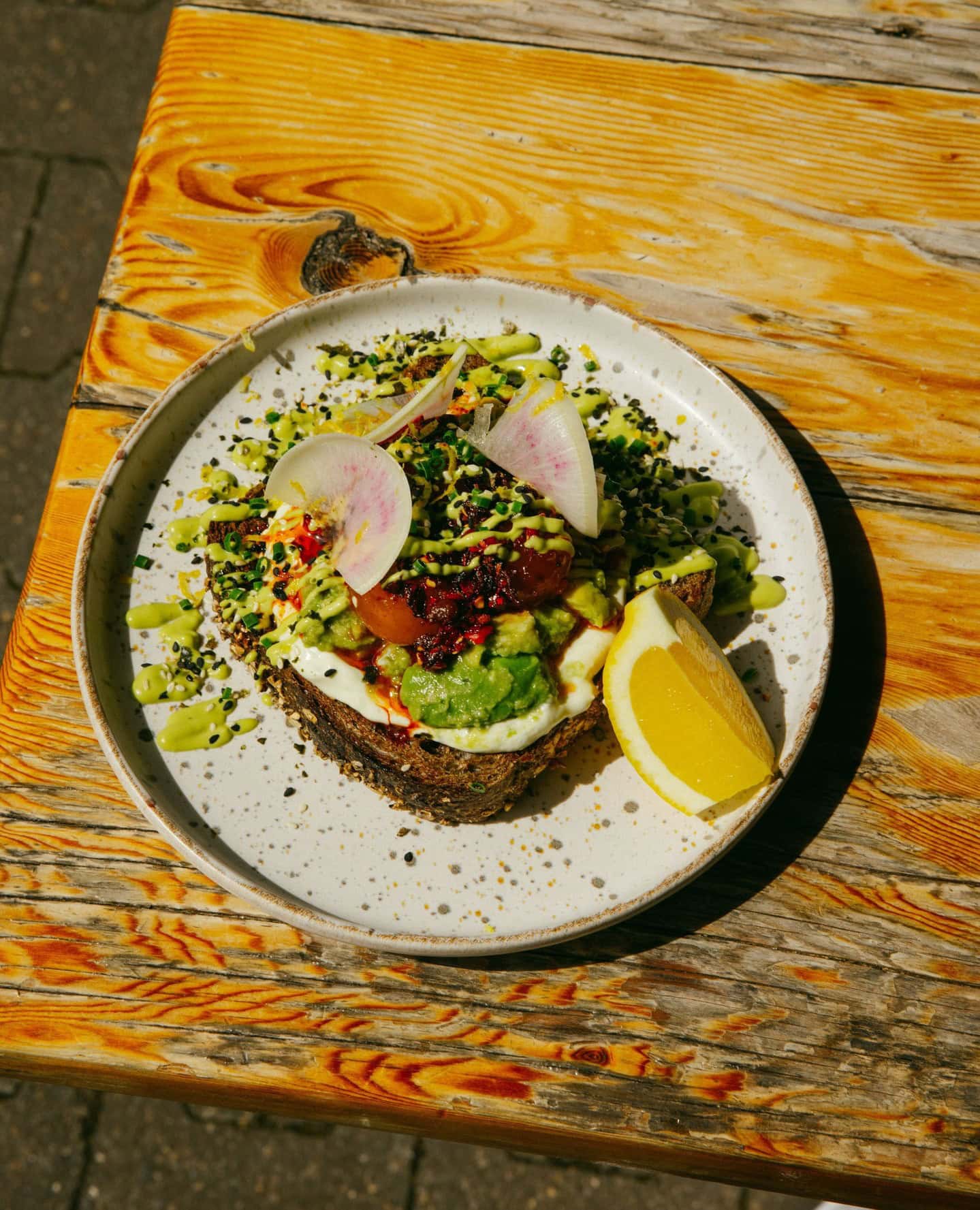 Brunch dish from Local Crowd in Adelaide.