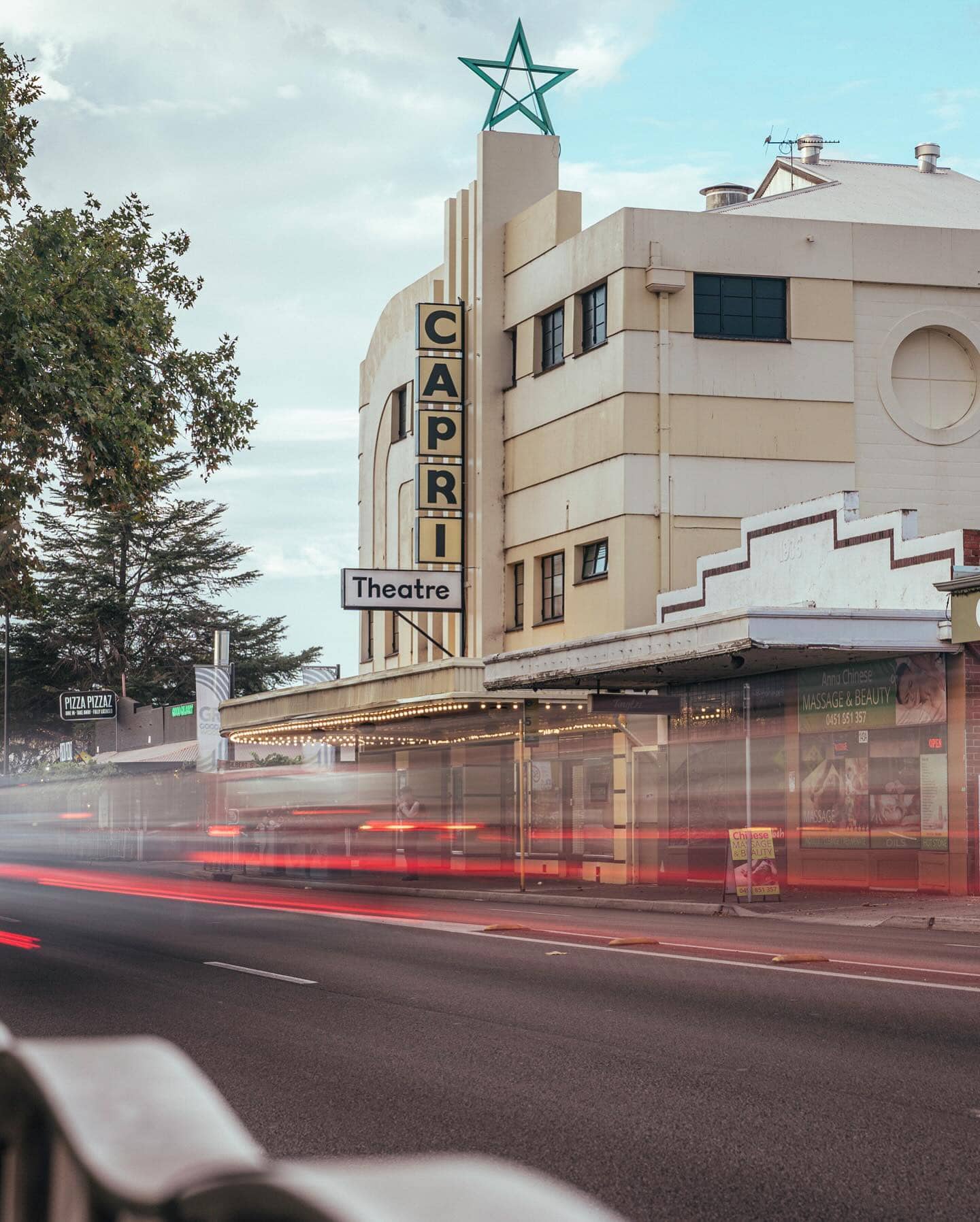 Exterior shot of the Capri Theatre in Adelaide.