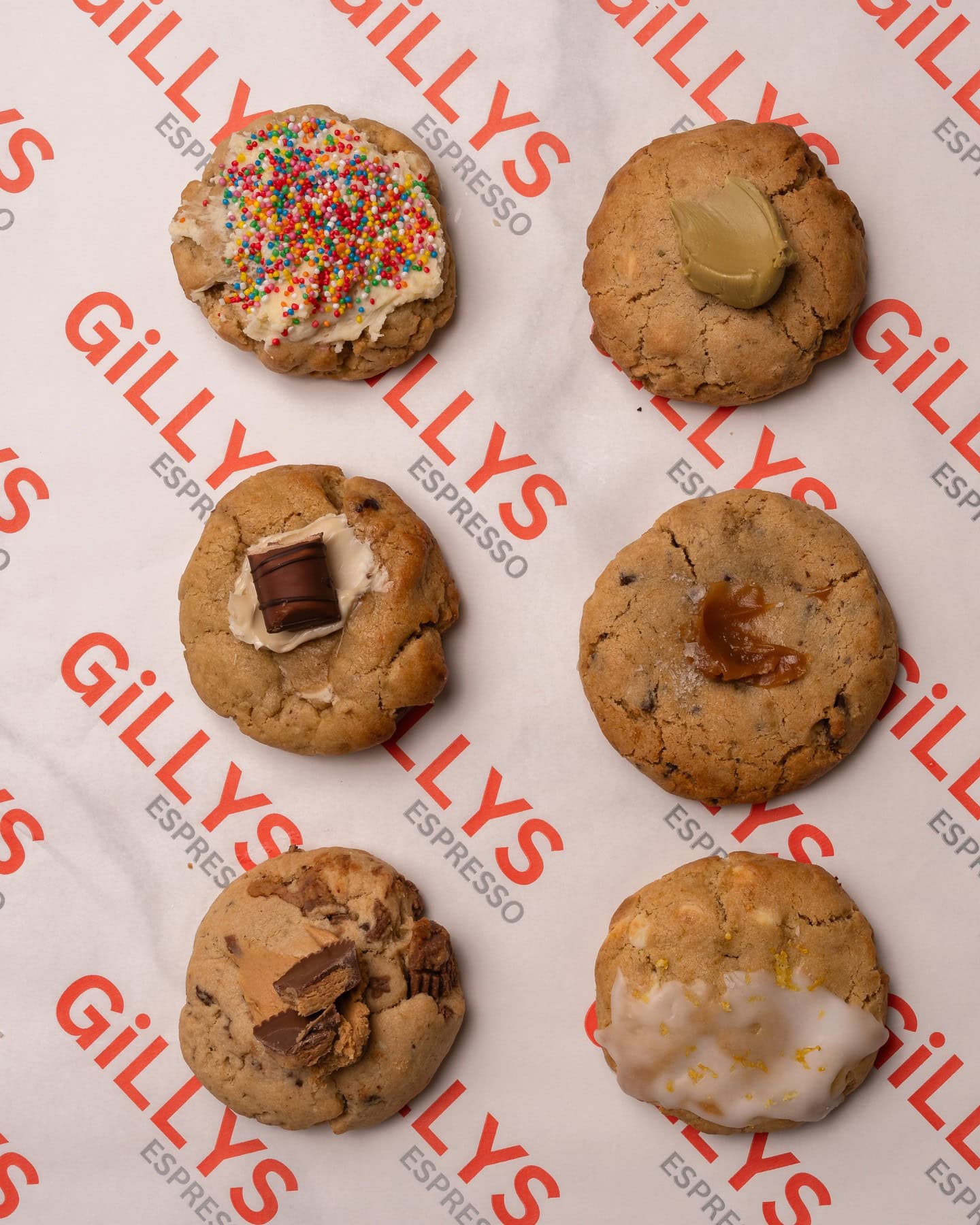 Cookies from Gilly's Espresso in Adelaide.