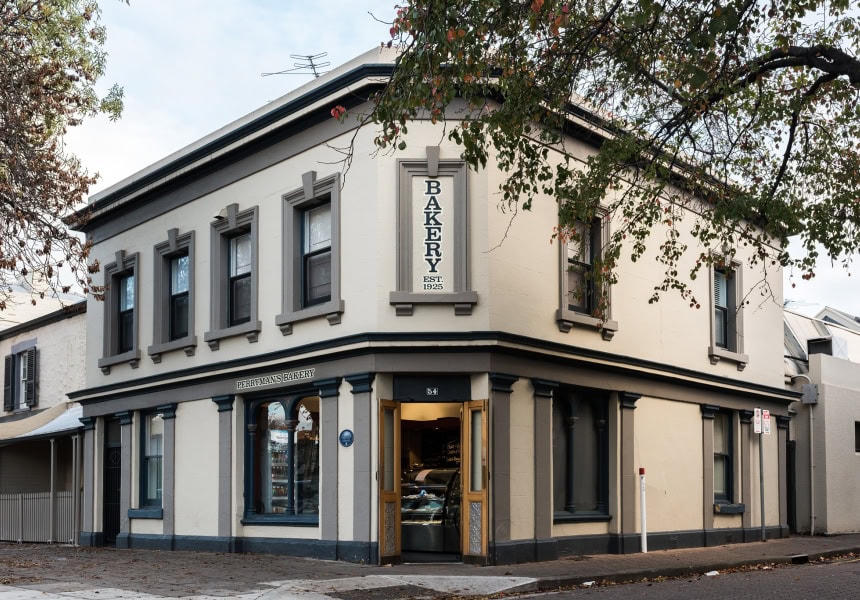Facade of Perrymman's in Adelaide.