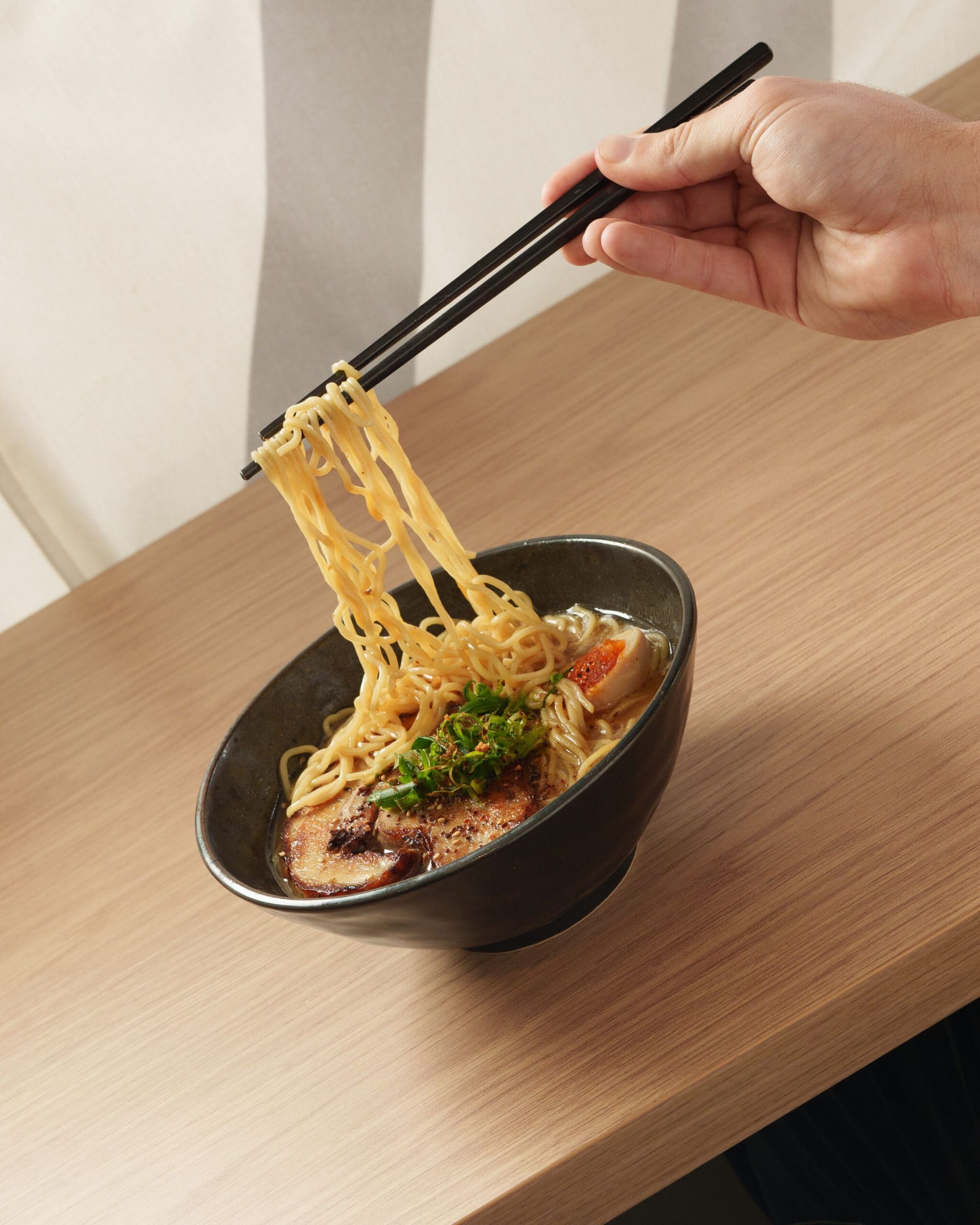 Black Garlic Ramen from Yuna in Adelaide.