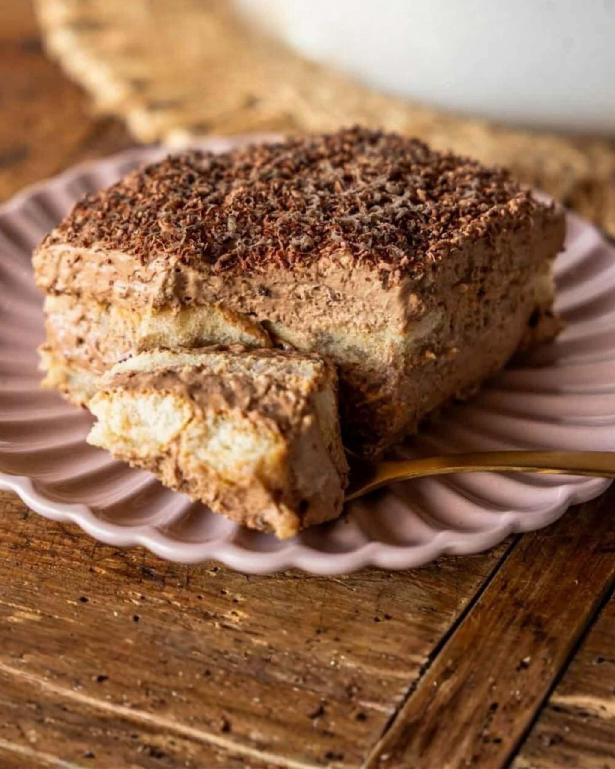 Truffle tiramisu from Italian Street Kitchen.