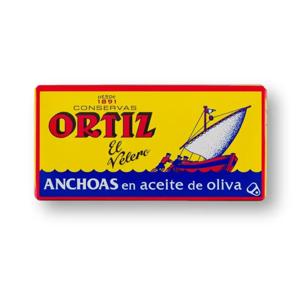 Ortiz Anchovies in Olive Oil, 47.5g, $13.99