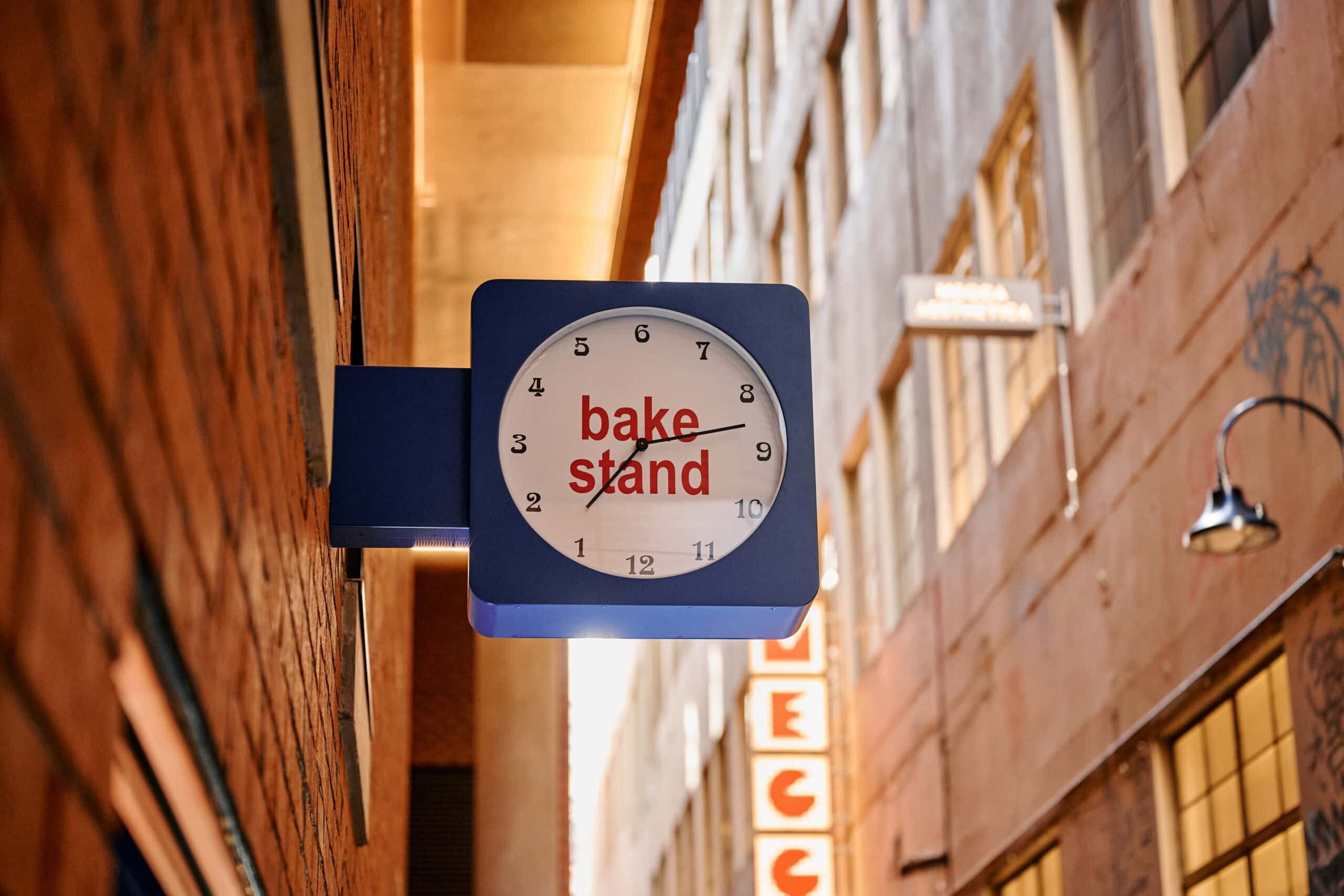 Freshly baked cookies from BakeStand’s Melbourne Walk store