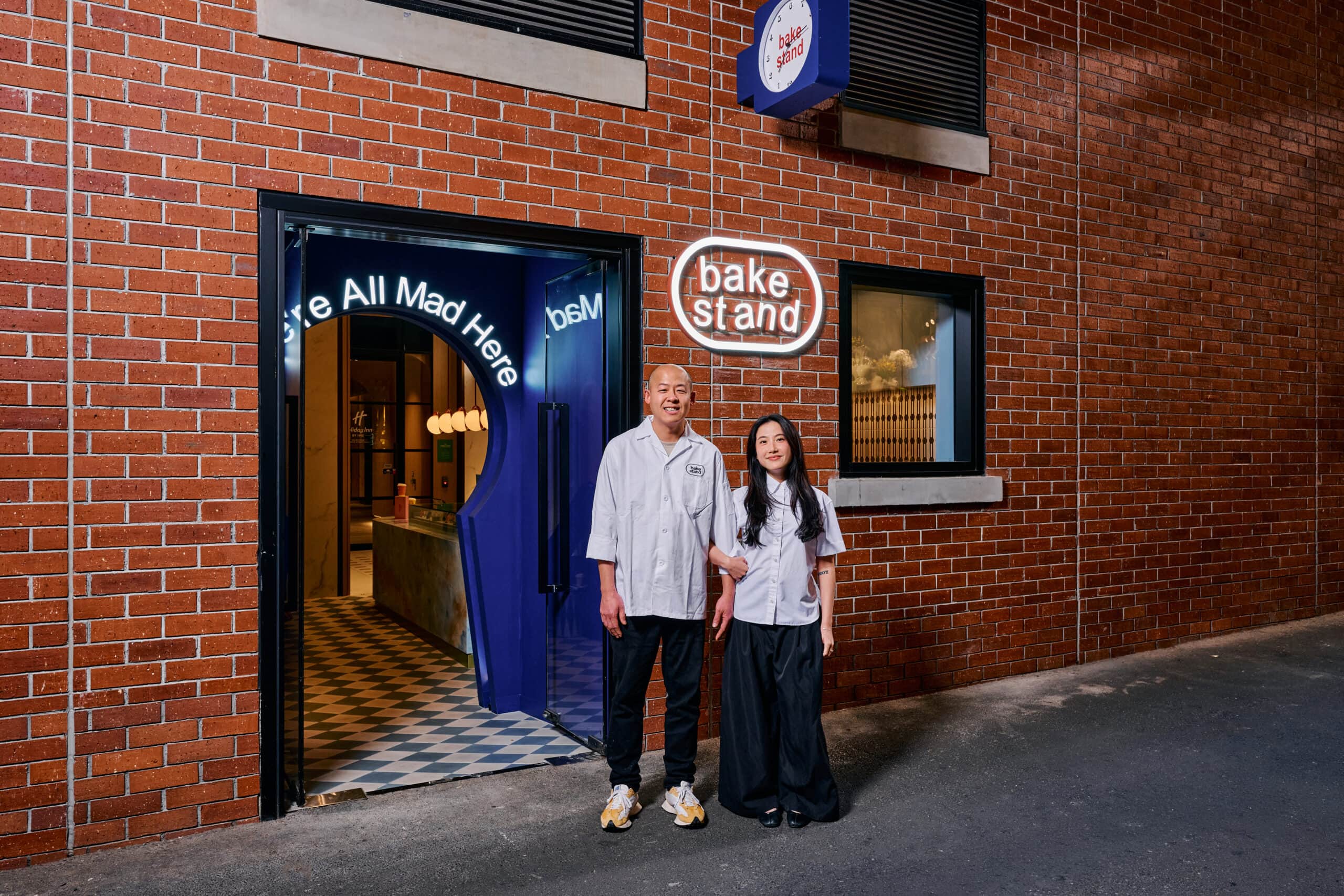 Freshly baked cookies from BakeStand’s Melbourne Walk store