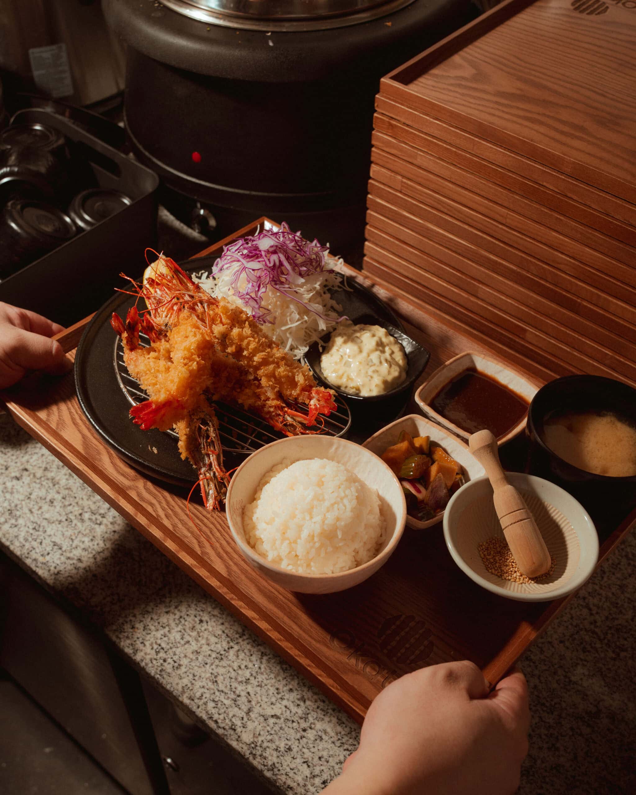 Katsu dish at Okatsu in Adelaide.