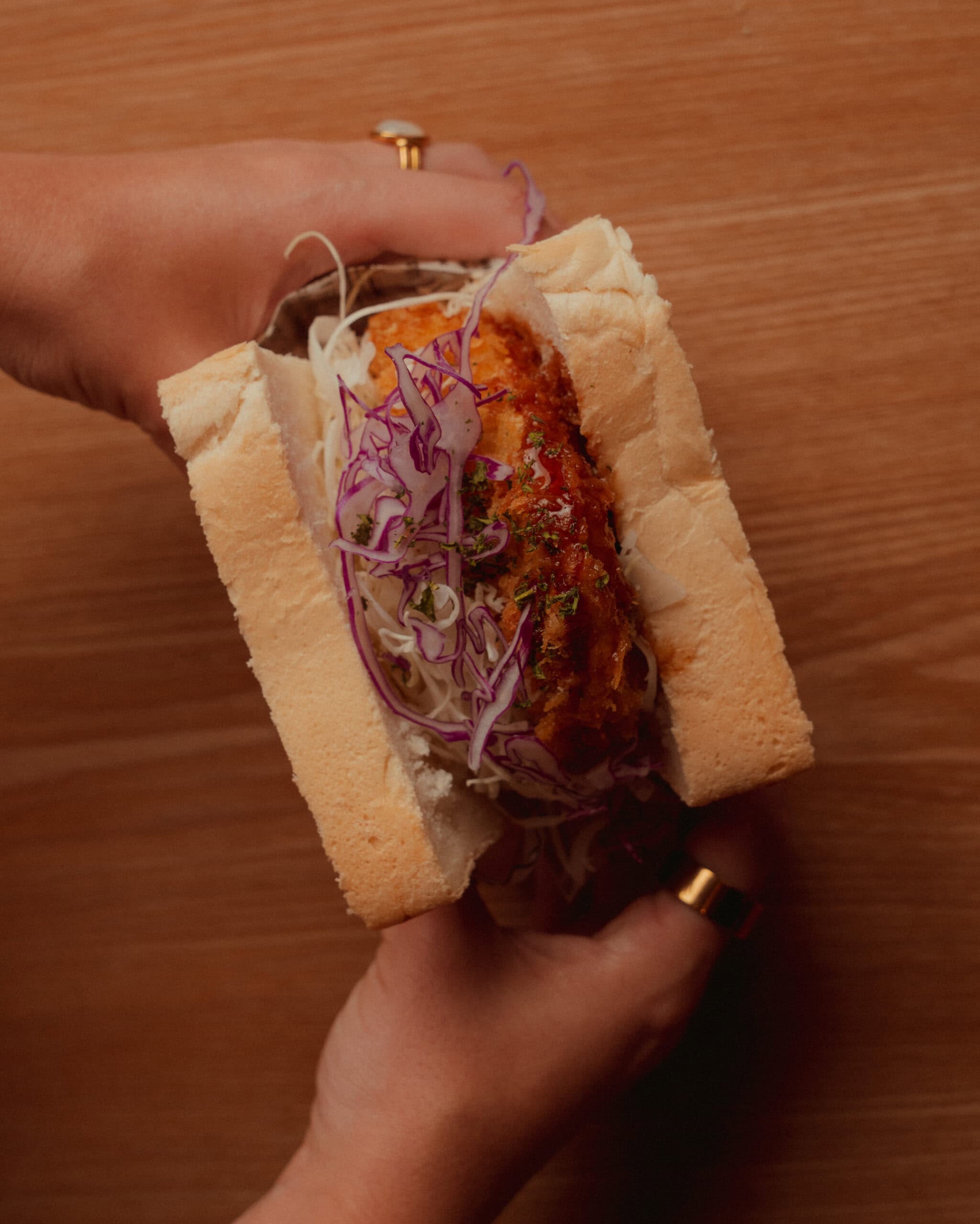 Katsu sandwich from Okatsu in Adelaide.
