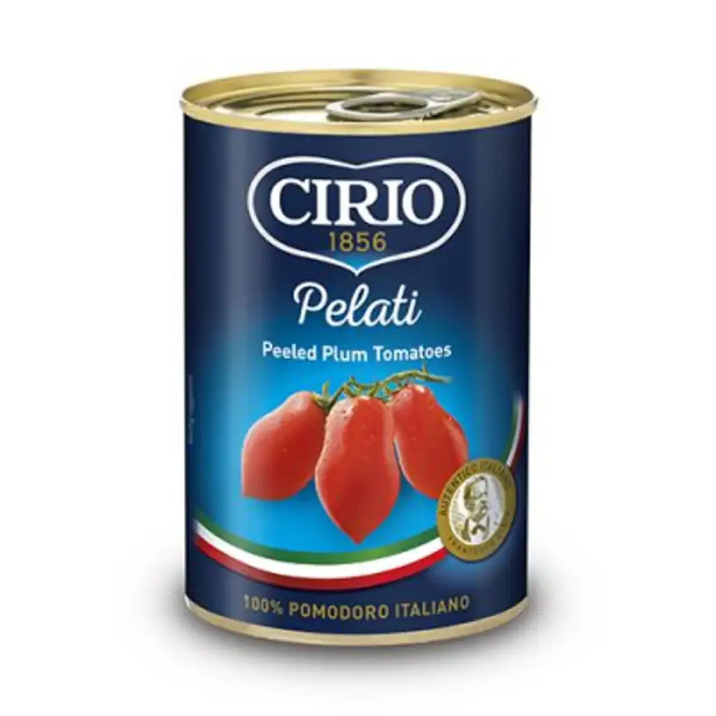 CIRIO Peeled Plum Tomatoes 400g, $2.29 