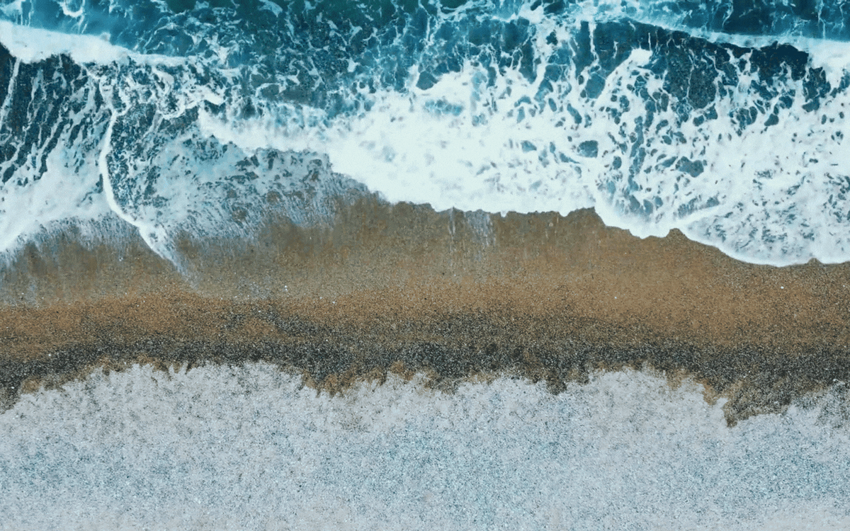 An image of a coastline