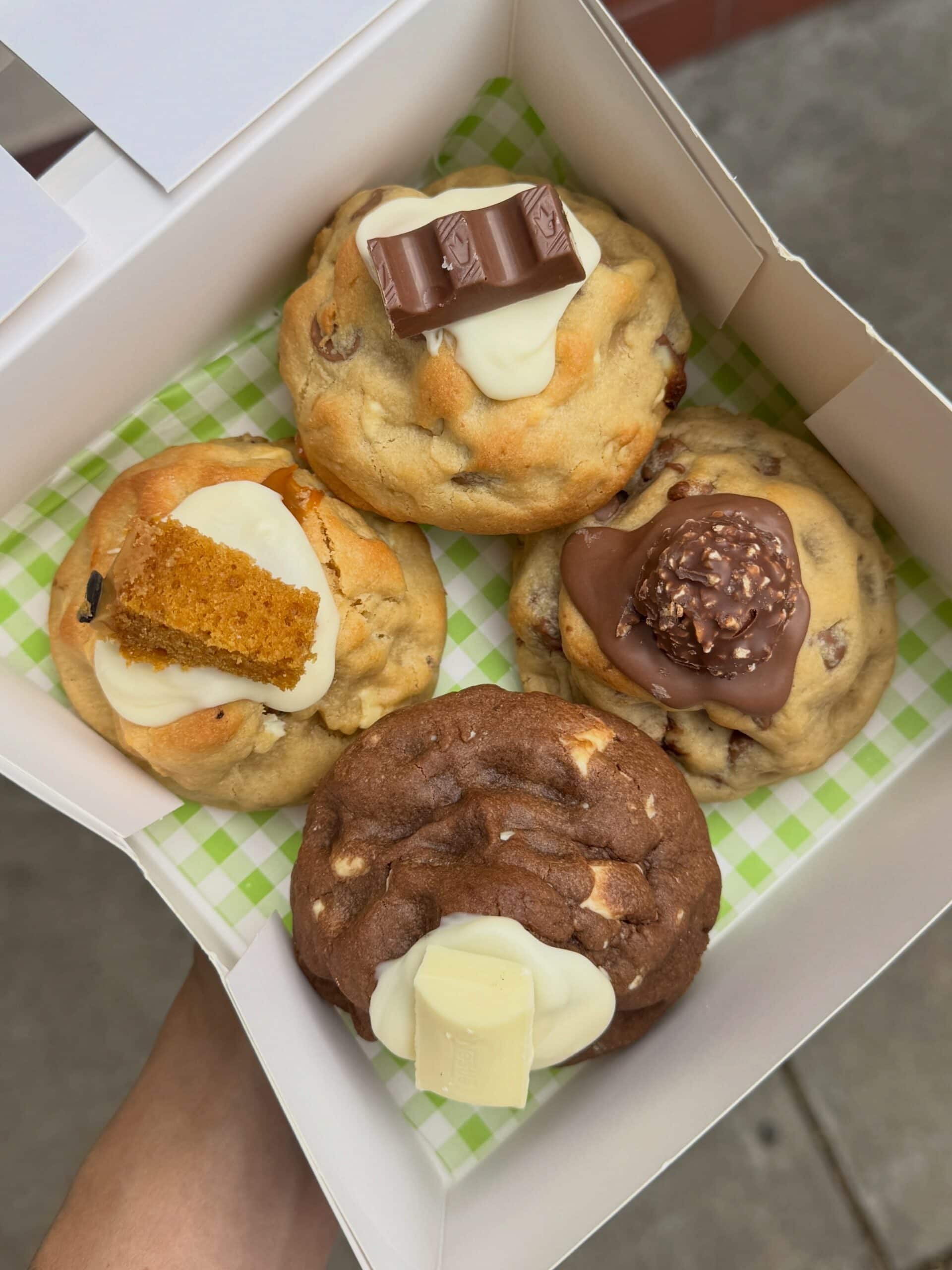 Cookies from Dough Daddy in Adelaide.