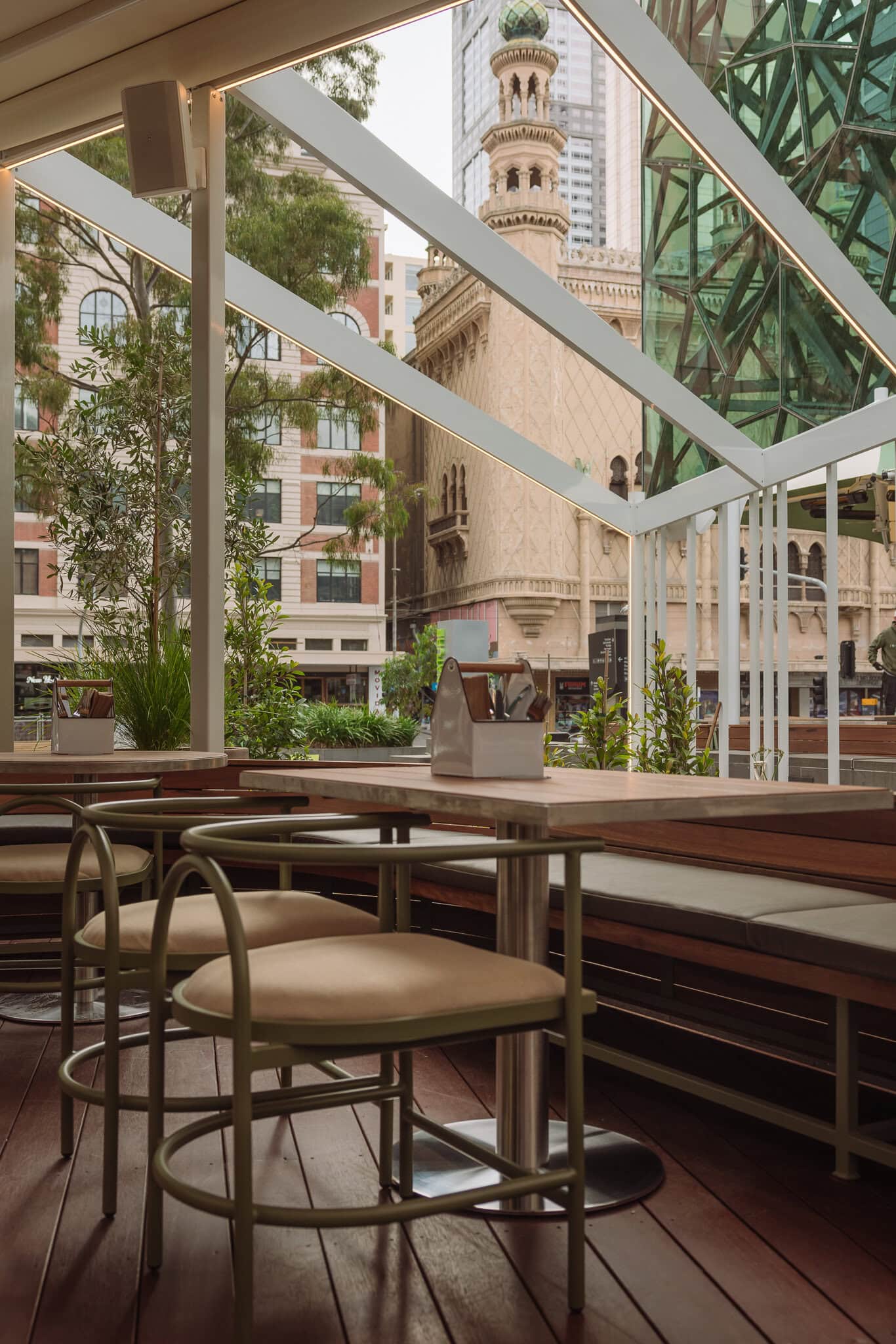 Good Nature Hotel, a new all-weather pub and beer garden at Federation Square in Melbourne.
