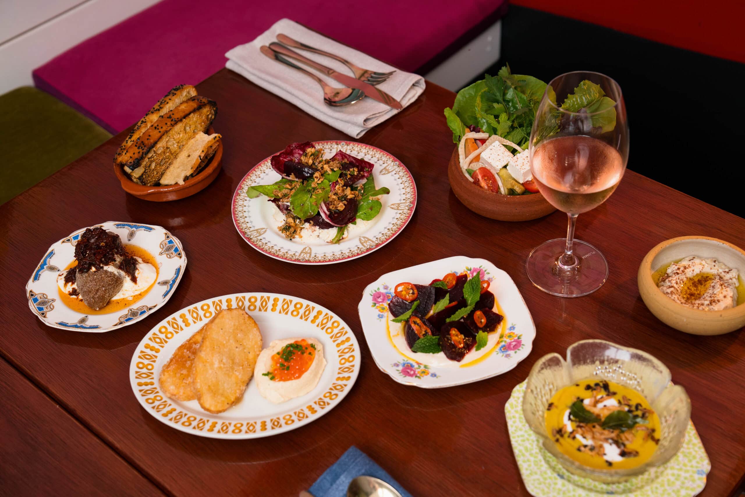 Humble on Duke selection of dishes, Noosa restaurant