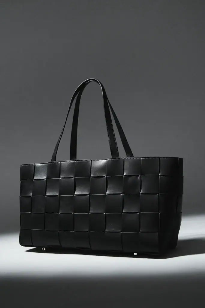 Nakedvice The Tilda Black Silver Tote