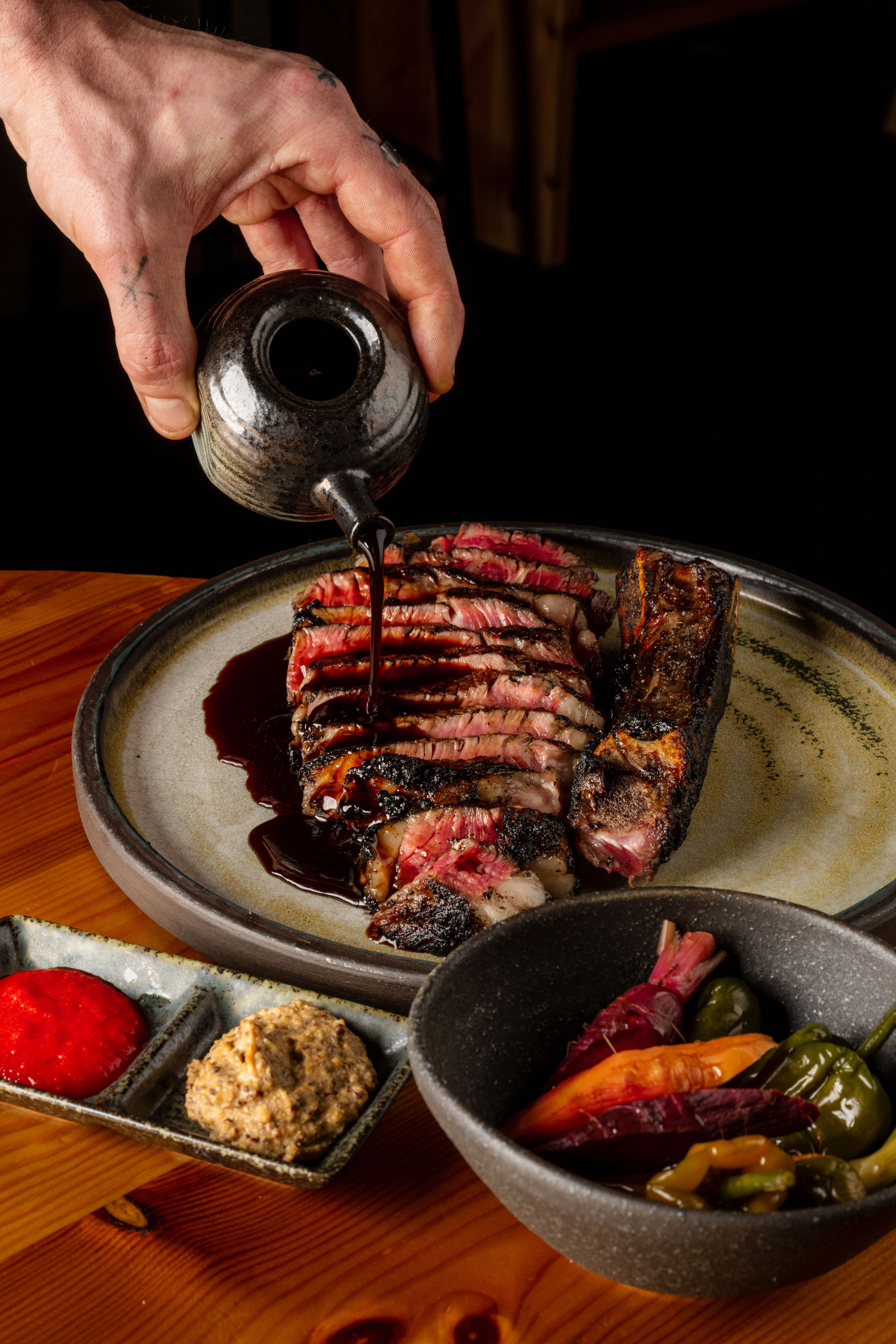 Steak from Shobosho in Adelaide.
