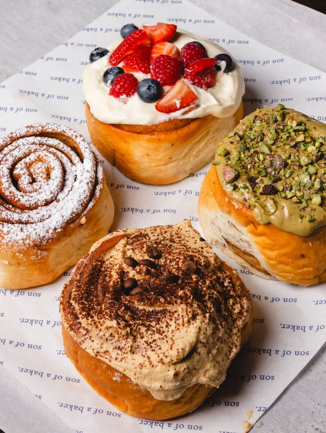 oregano bakery cinnamon scrolls