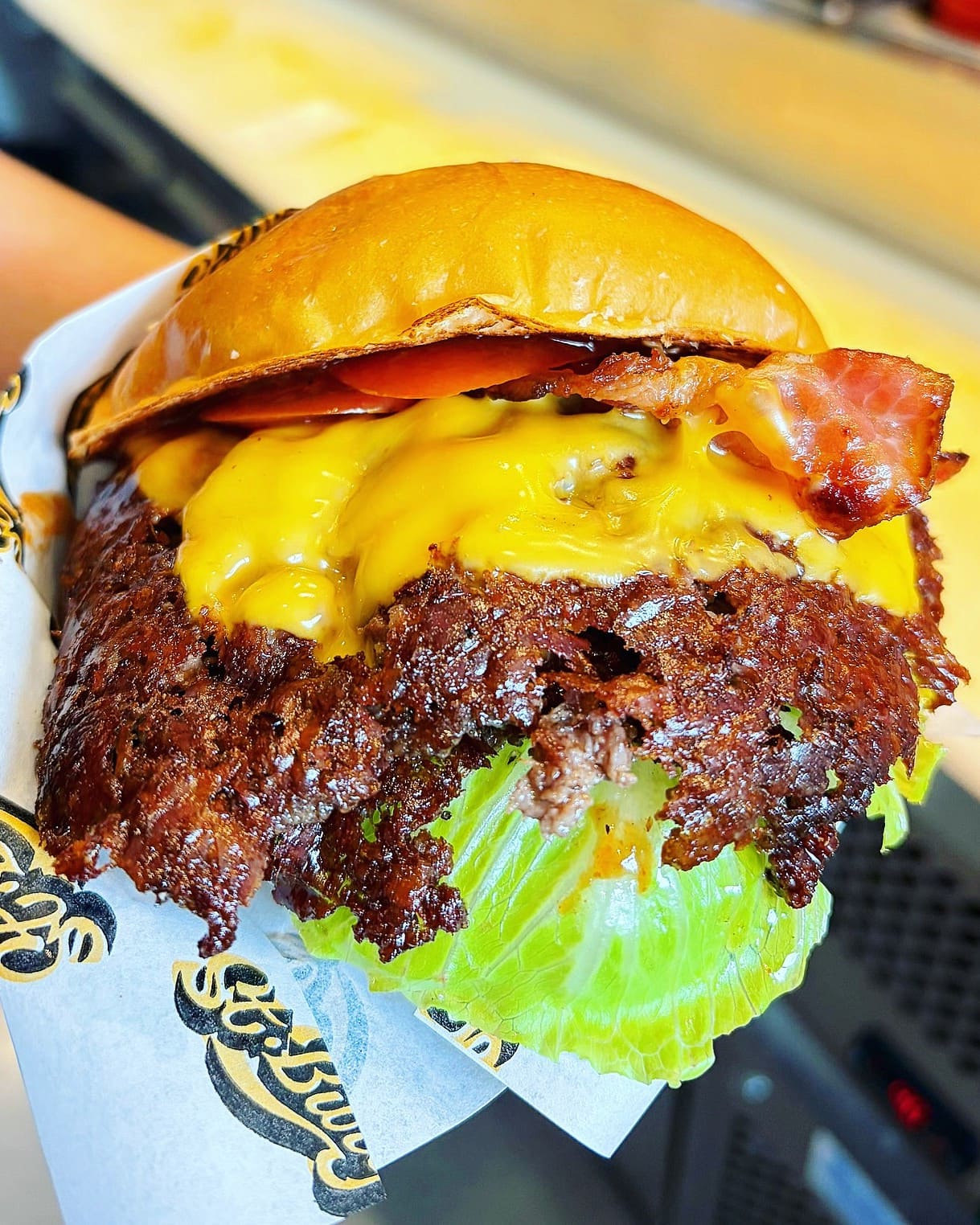 St Burgs smashed burger Melbourne