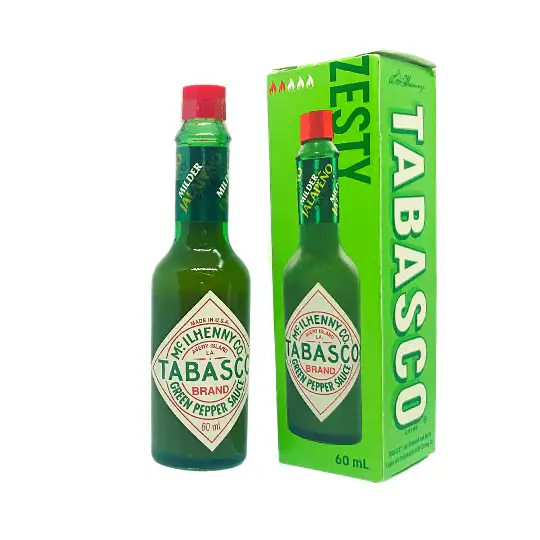 Mc Ilhenny Co. Tabasco Green Pepper Sauce, 60mL, $6.67