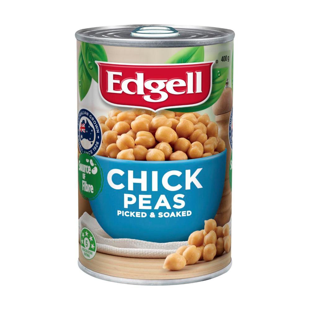 Edgell Australian Grown Chick Peas, 400g, $2.20