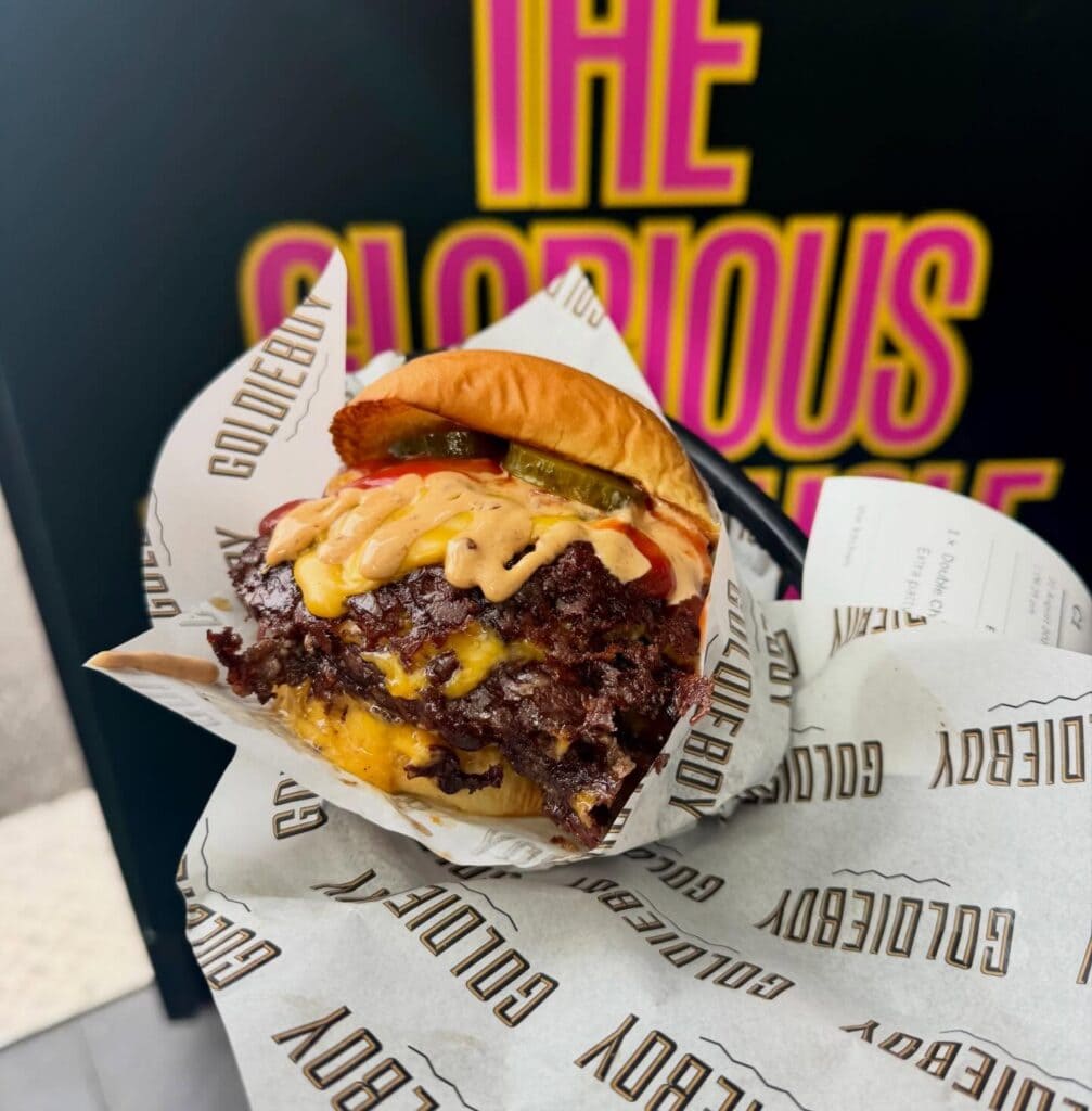 Goldieboy Brighton smash burger Melbourne