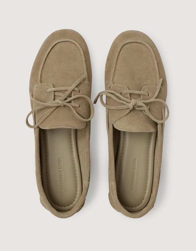 Assembly Label Devon Suede Boat Shoes