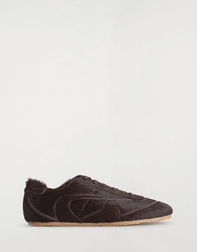 COS Minimal Pony-Hair Trainers