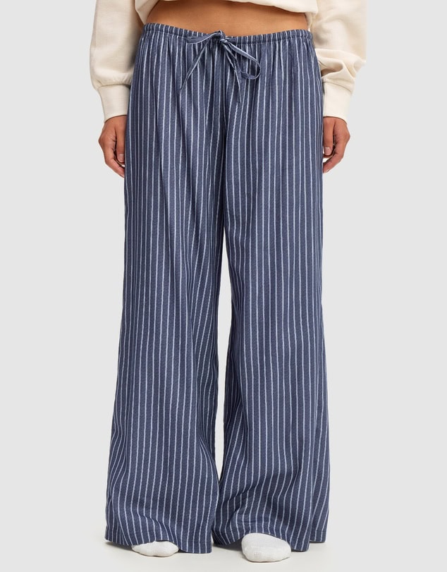 Cotton On Body Cloud Soft Flannel Wide Leg Pants
