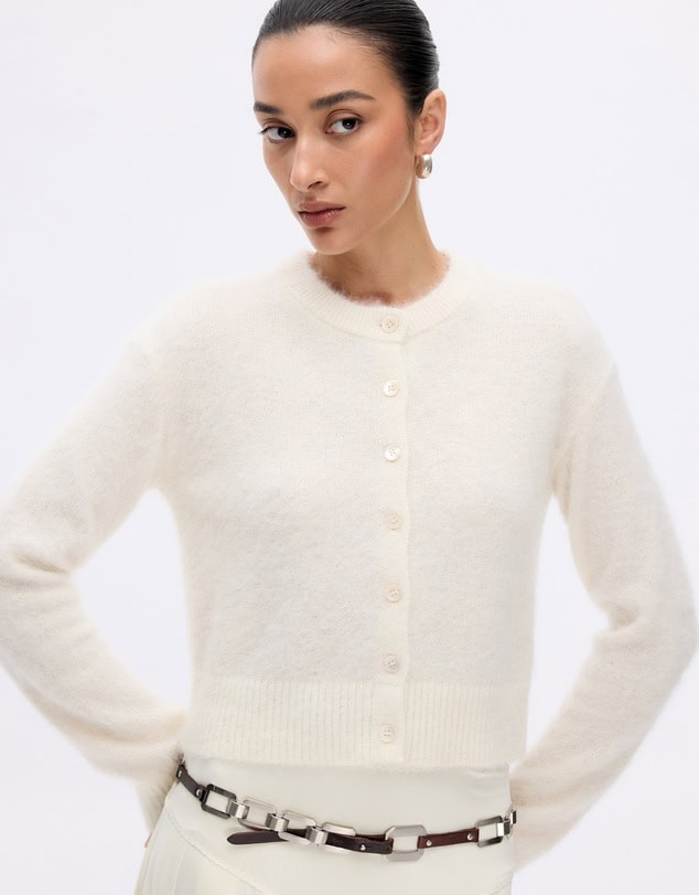 Minima Esenciales Halen Alpaca Wool Blend Cardigan