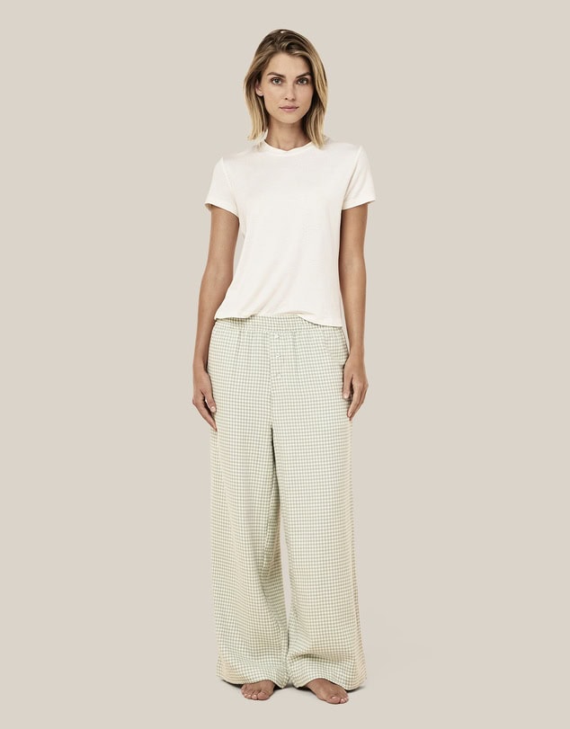 Papinelle Houndstooth Full Length Pant