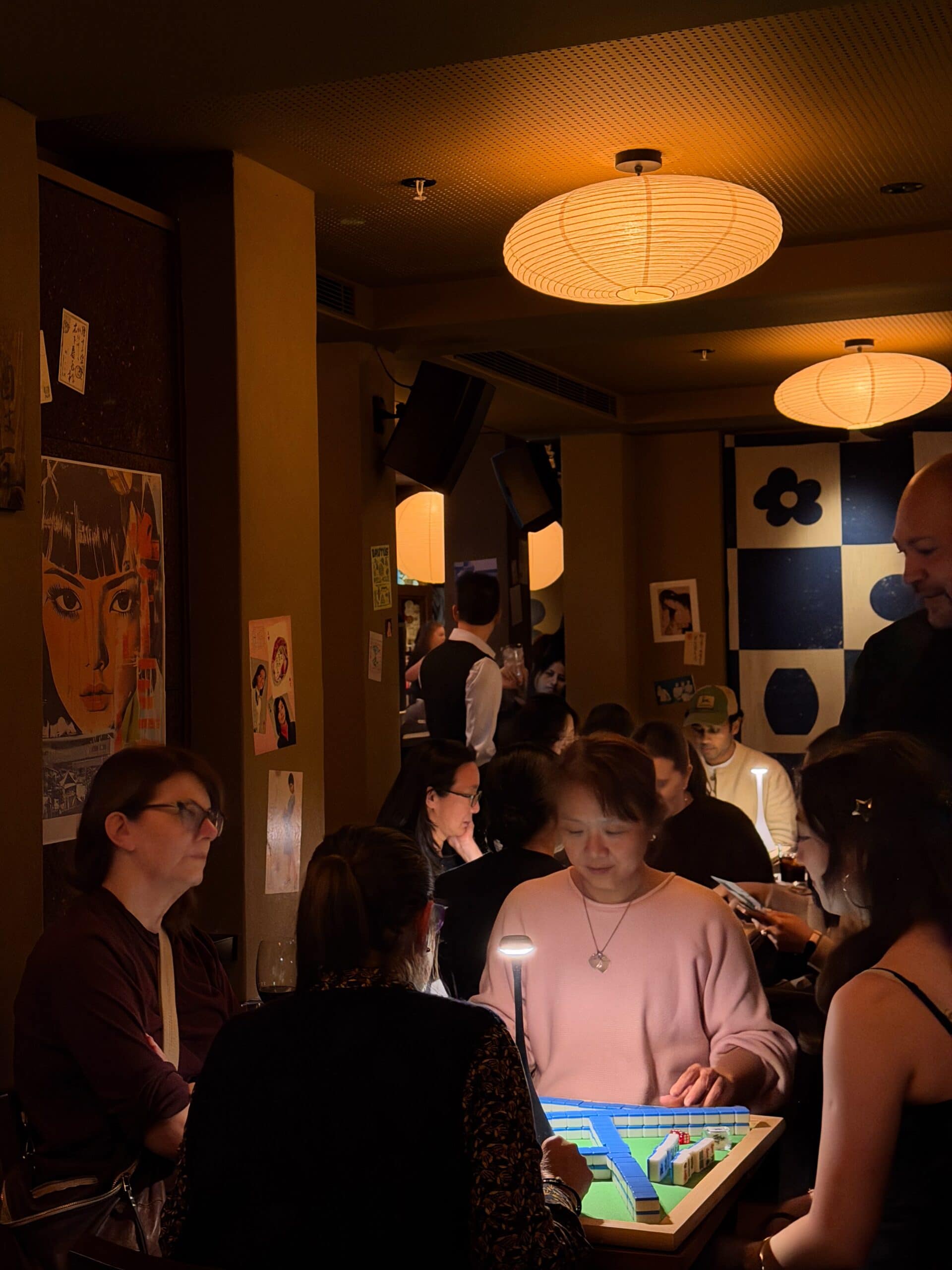 Mahjong social club night at Sakura House Sydney CBD