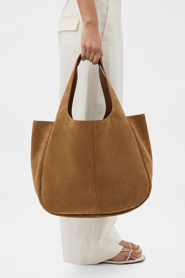 Oroton Emilia Suede Large Tote