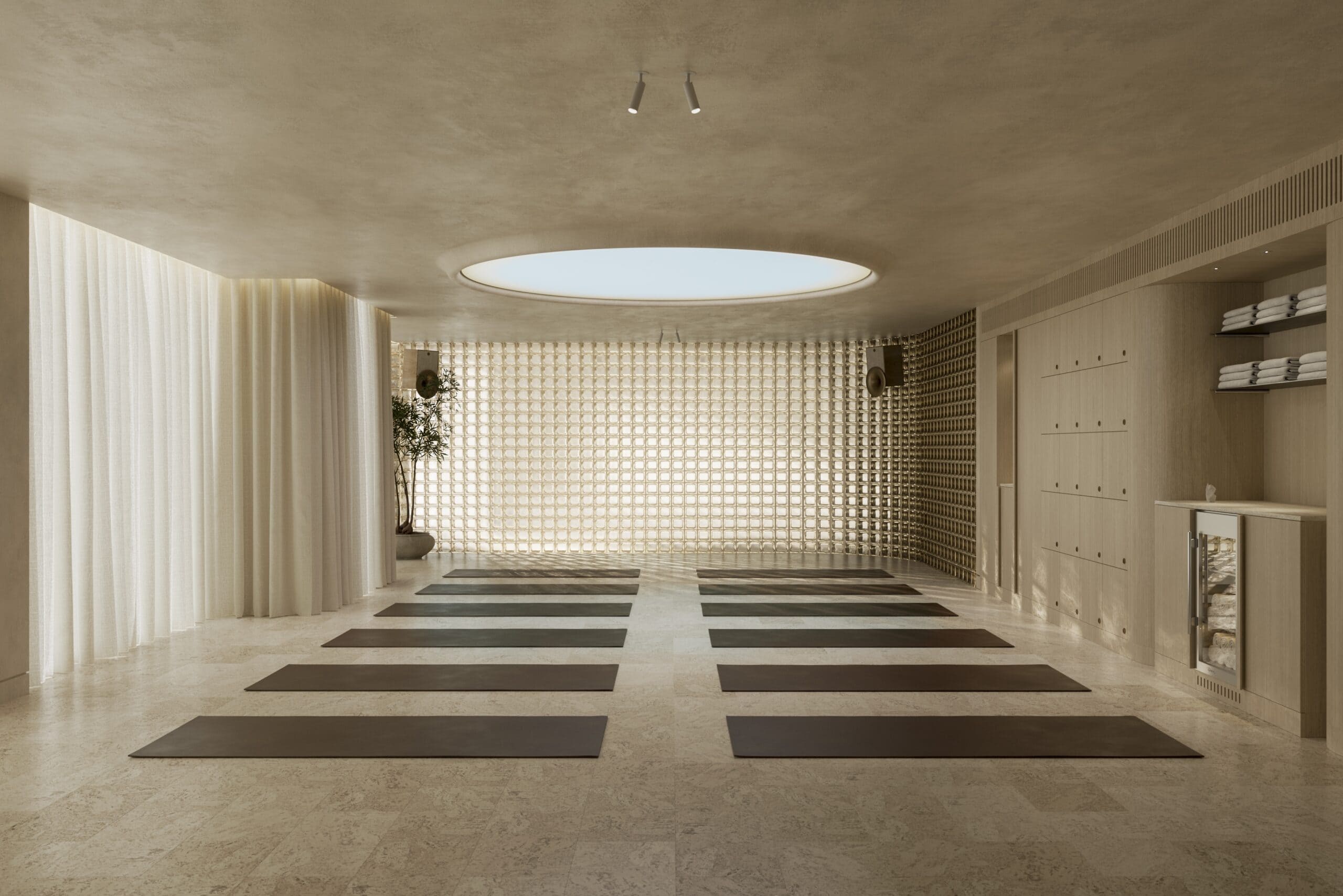 Yoga and Pilates studio interior at Sansara Double Bay Sydney