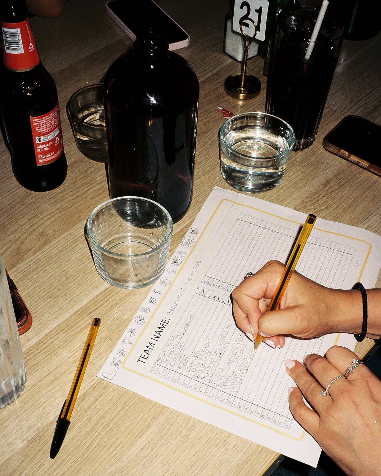 Games night at Nauti Buoy in Adelaide.