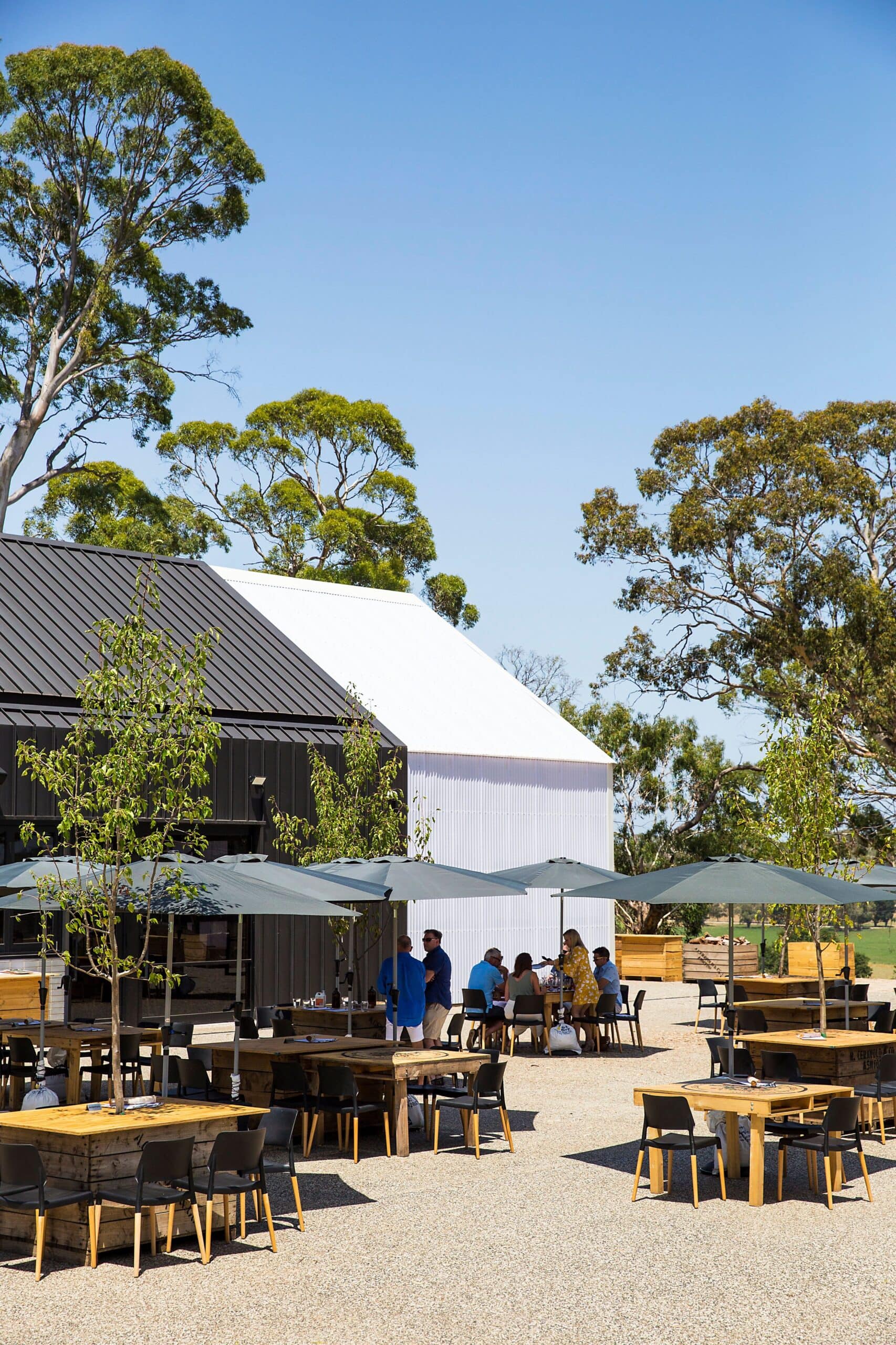 Lot 100 restaurant, distillery and brewery in the Adelaide Hills.