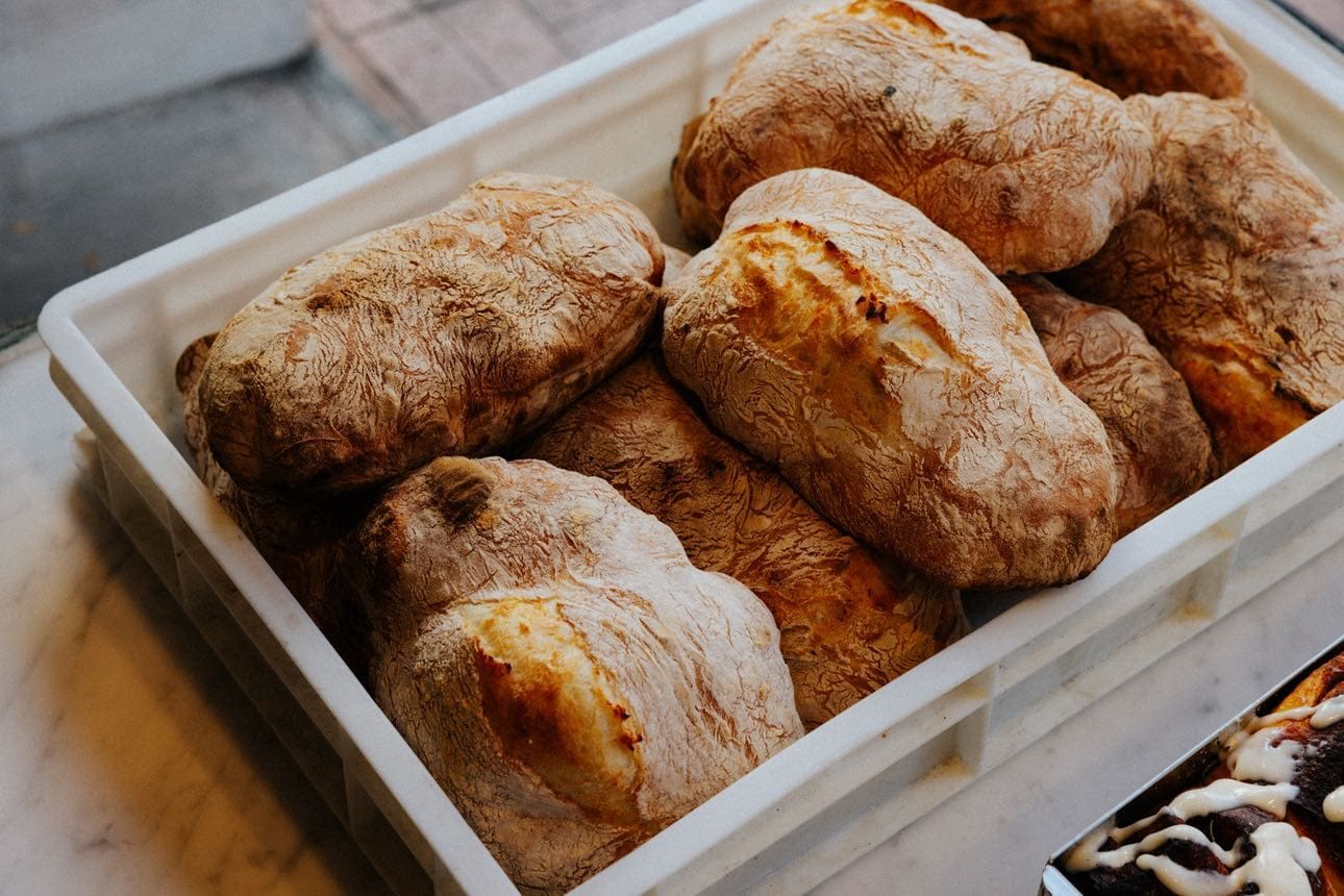 Bread from Falcone micro bakery in Adelaide.