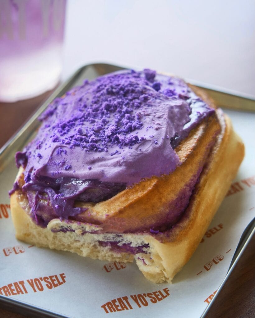 pecks road ube cinnamon scroll melbourne ube