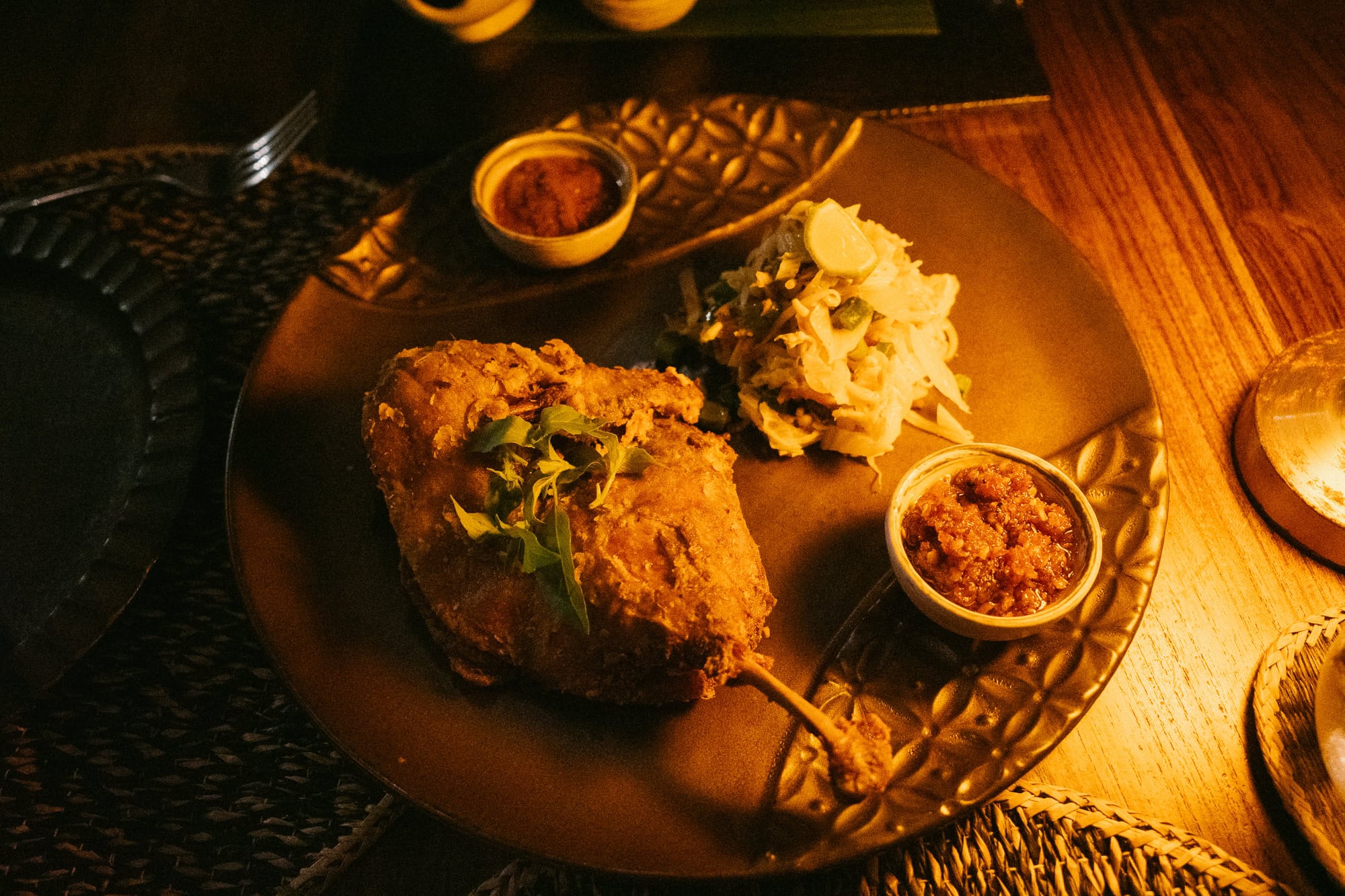 Bebek at Muntigs Bar & Restaurant Nusa Lembongan