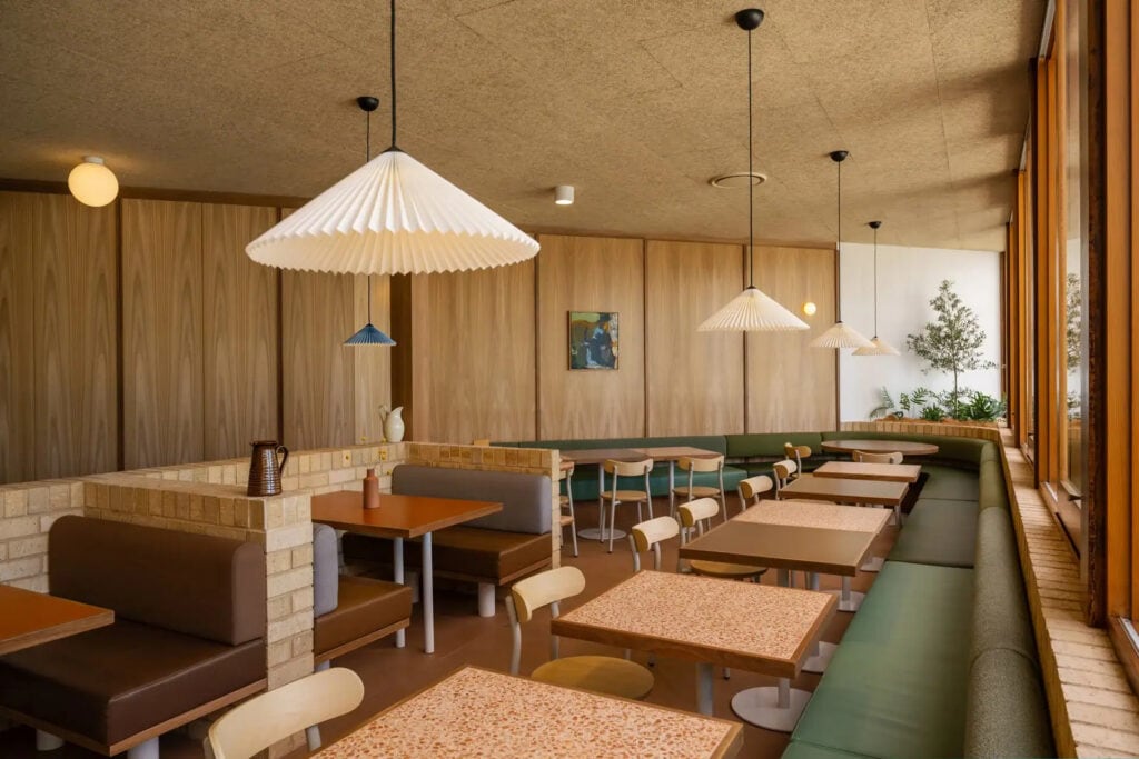 Dining area at Mensa Kitchen in Adelaide.