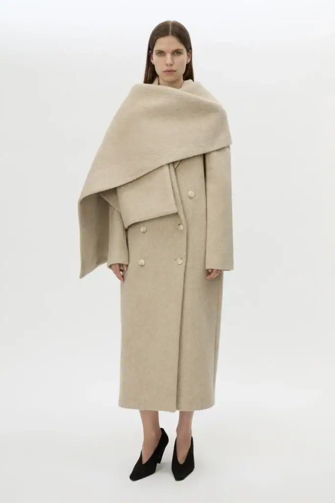 Camilla and Marc Ciro Coat With Scarf