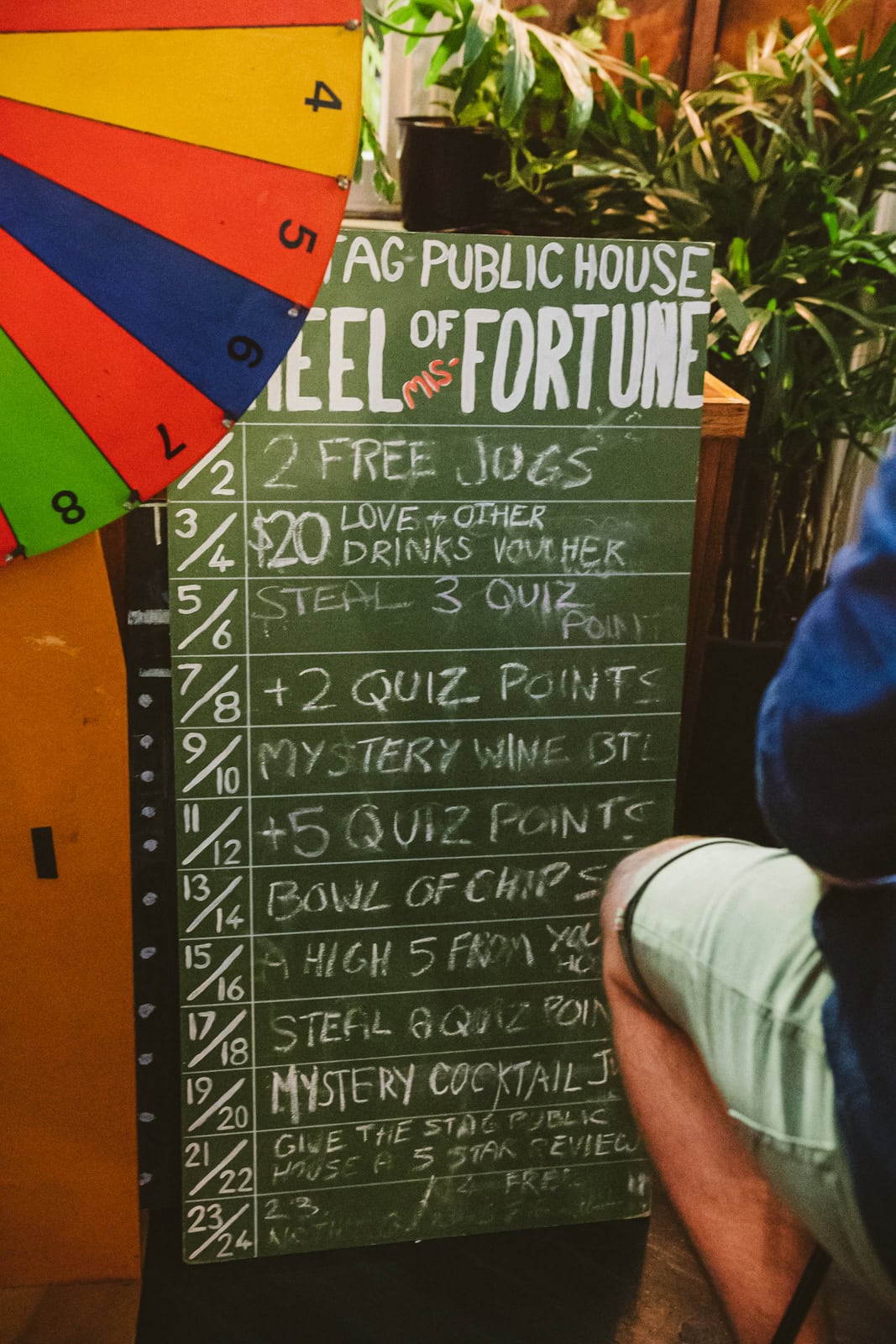 Quiz night at The Stag hotel in Adelaide.
