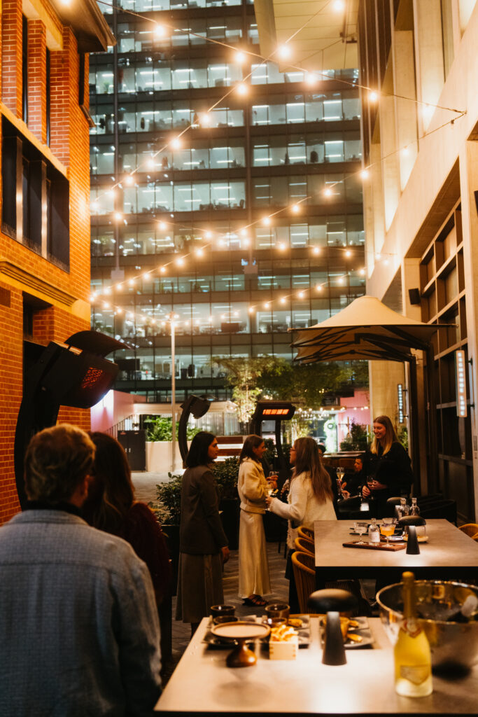 After Light at Exchange Lane in Adelaide.